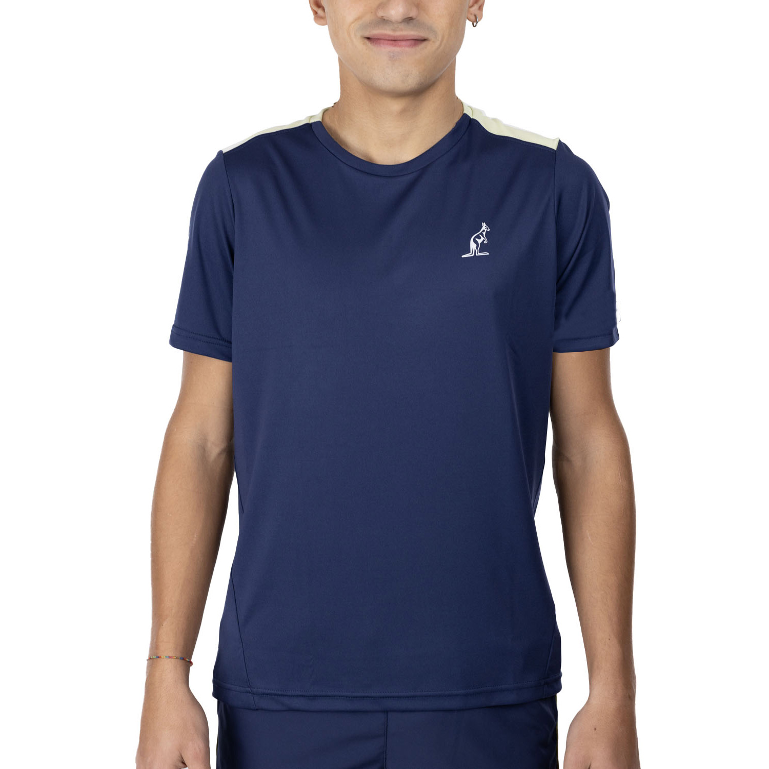 Trespass Idukki Maglietta Uomo Manica Corta, Blu Bondi, Vestibilità Casual, Tessuto Asciugatura Rapida