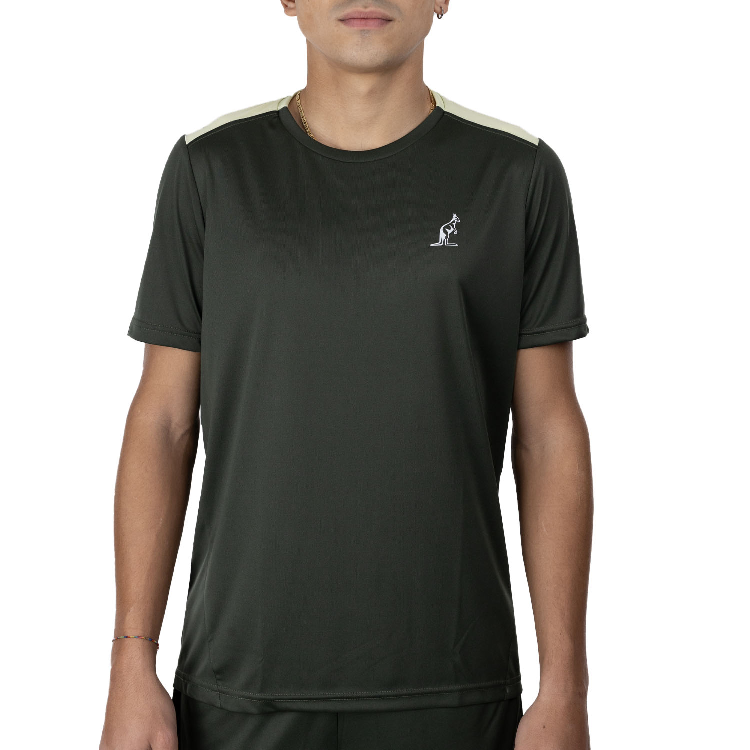 Trespass Adder Maglietta Uomo Sportiva, 65% Poliestere 35% Cotone, Stampa Sul Petto
