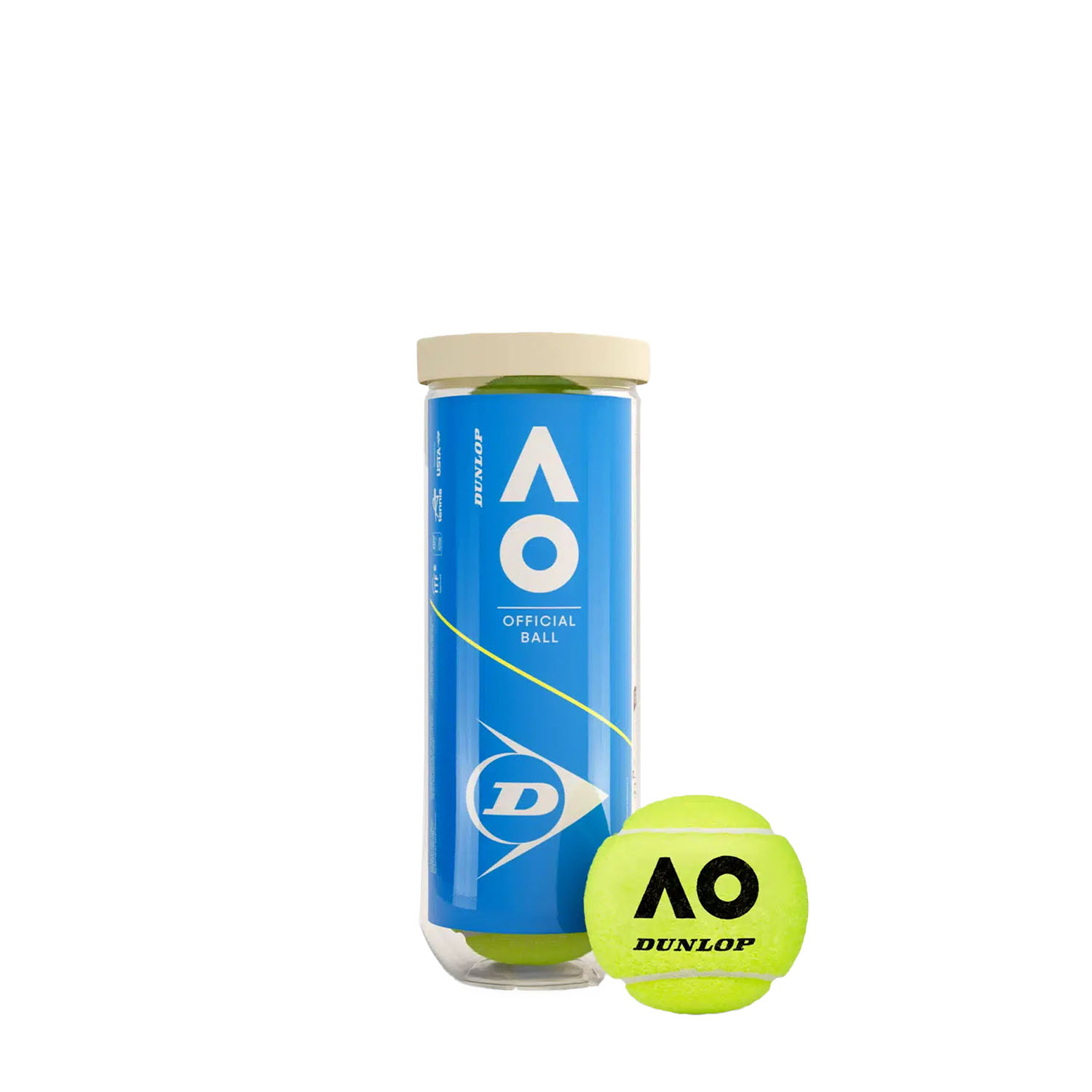Palline Tennis Dunlop Ufficiali Palline Da Tennis - Latta Da 3
