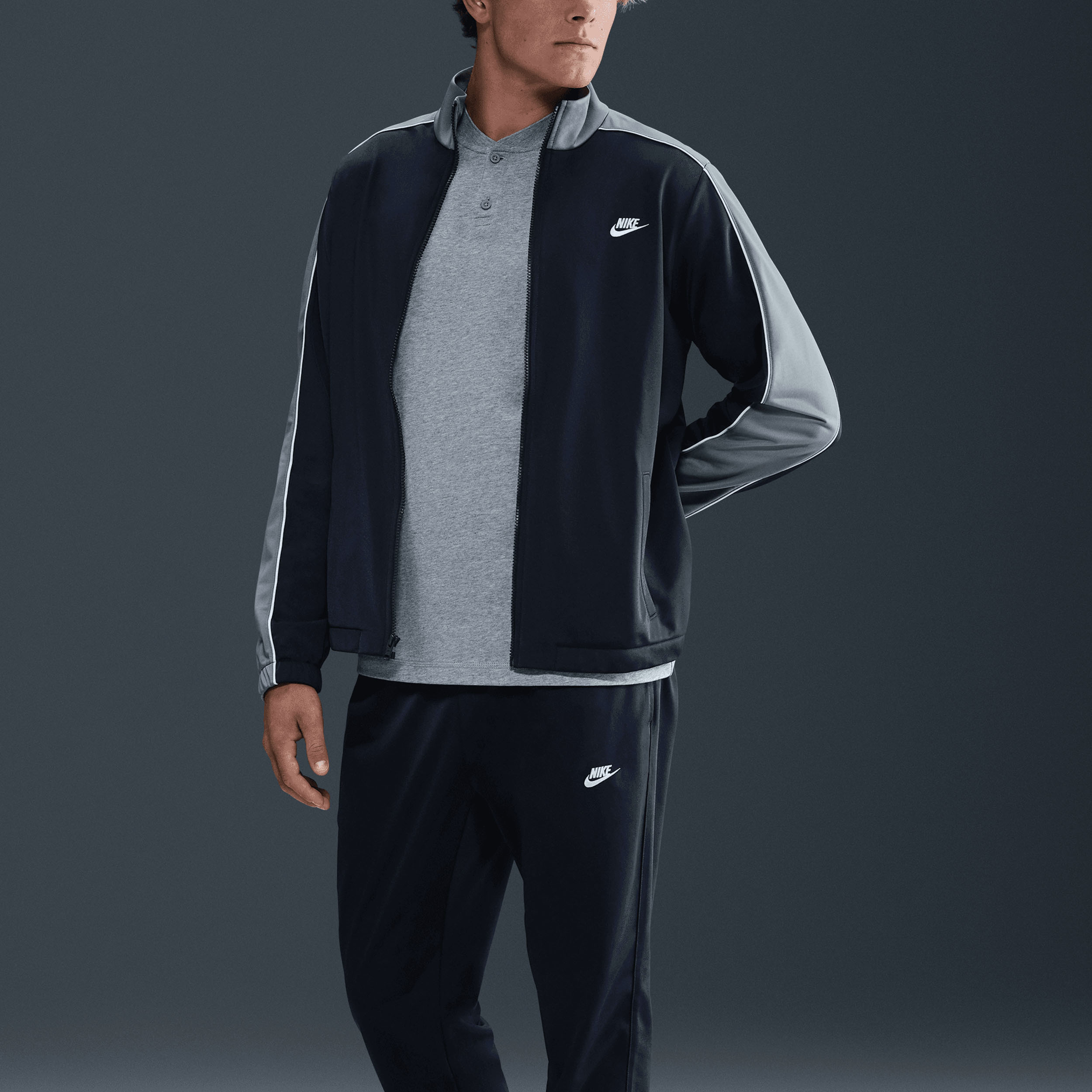 Tuta Da Jogging Uomo Cipo & Baxx CLR141 - Elegante Con Cappuccio E Zip