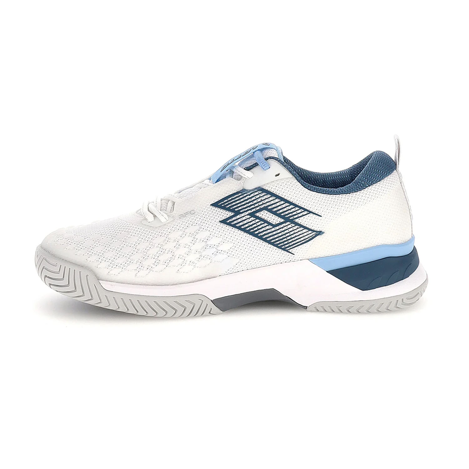 Lotto Raptor Hyperpulse 100 III SPD - All White/Mallard Blue/Clear Sky
