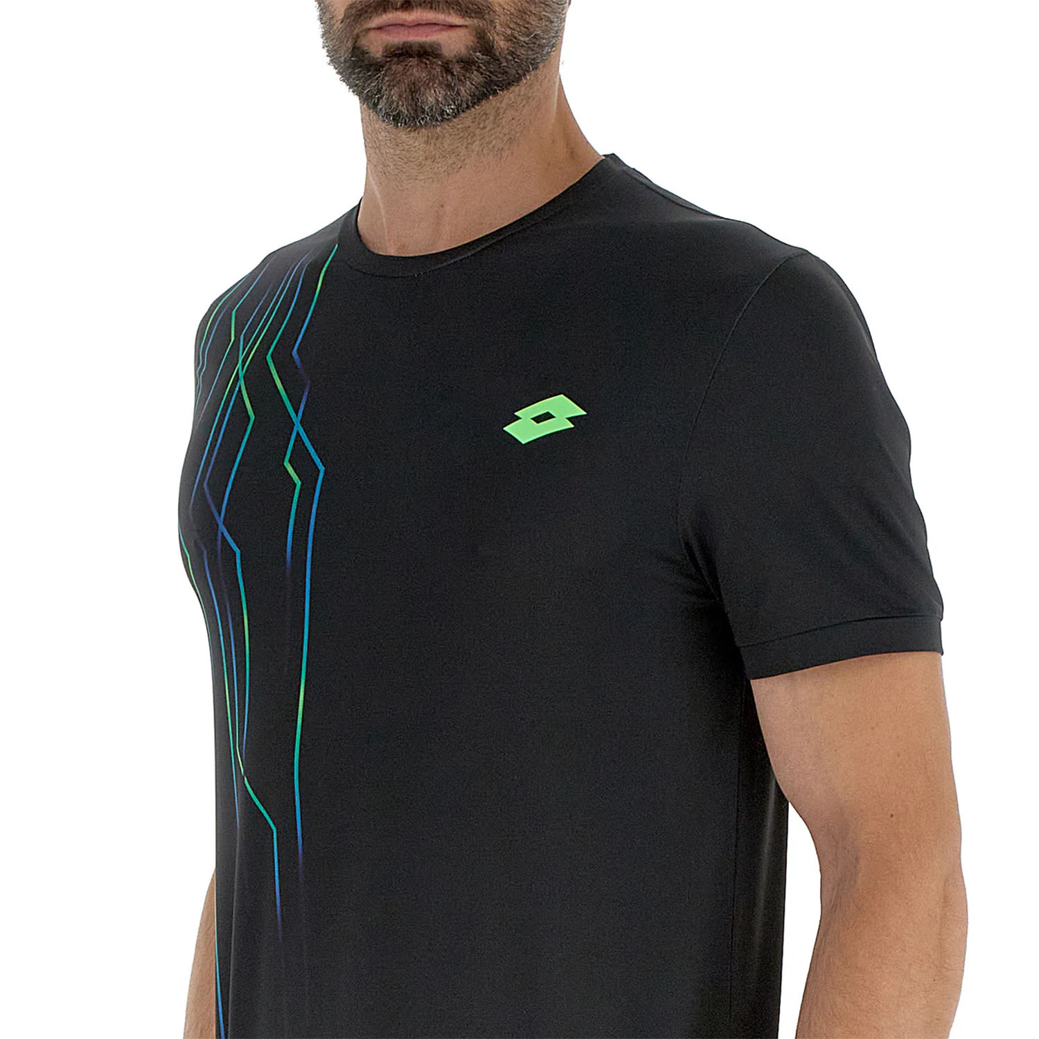 Lotto Superrapida II T-Shirt - All Black