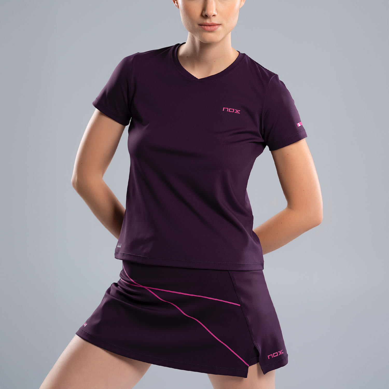 NOX Pro Logo Skirt - Deep Purple