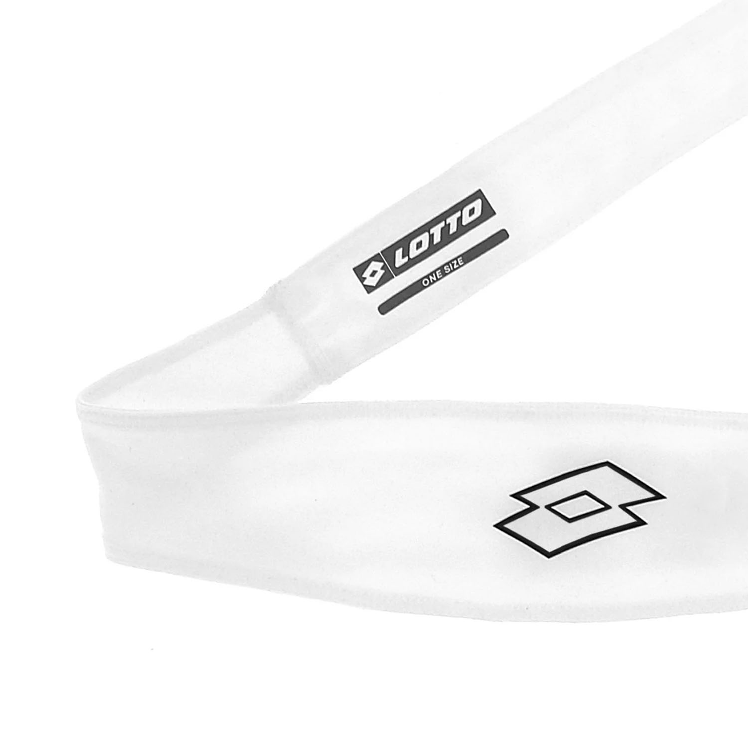 Lotto Court Headband - Bright White