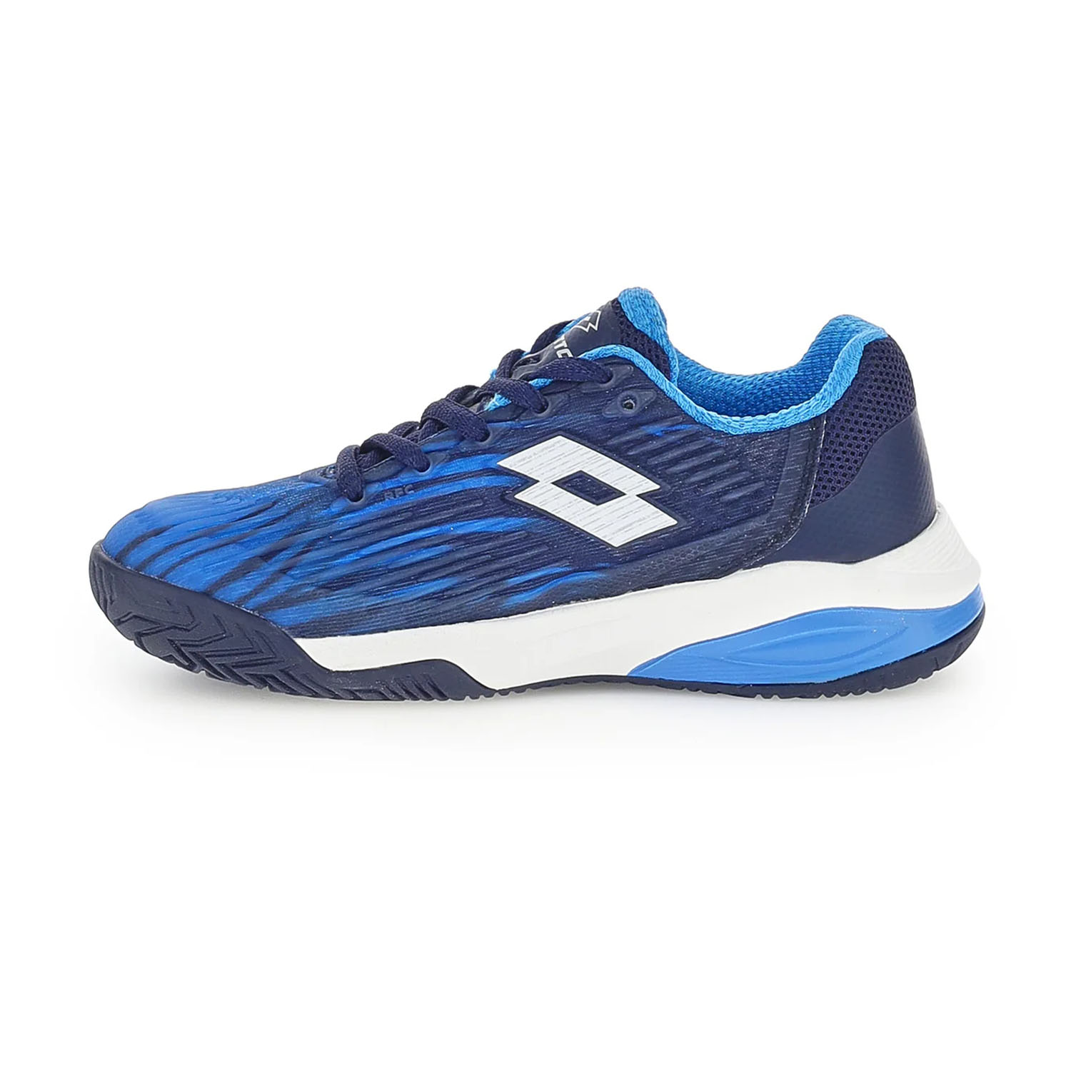 Lotto Mirage 200 II All Round Junior - Navy Blue/All White/Dodgers Blue