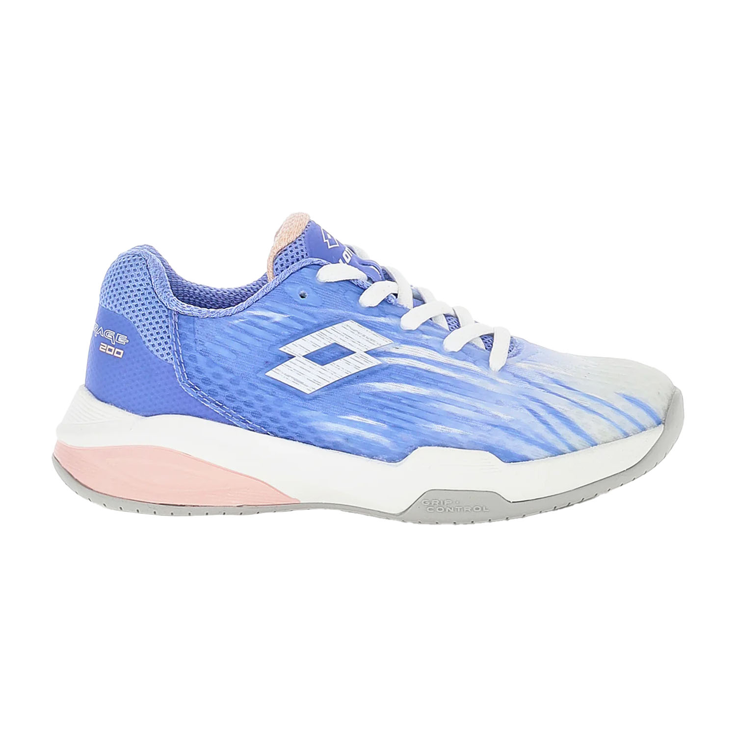Lotto Mirage 200 II All Round Junior - Serenity Blue/All White/Perfume Rose