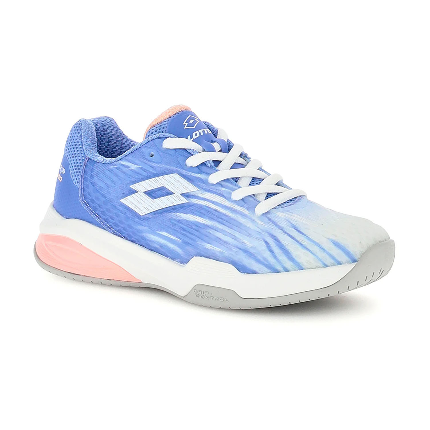 Lotto Mirage 200 II All Round Junior - Serenity Blue/All White/Perfume Rose