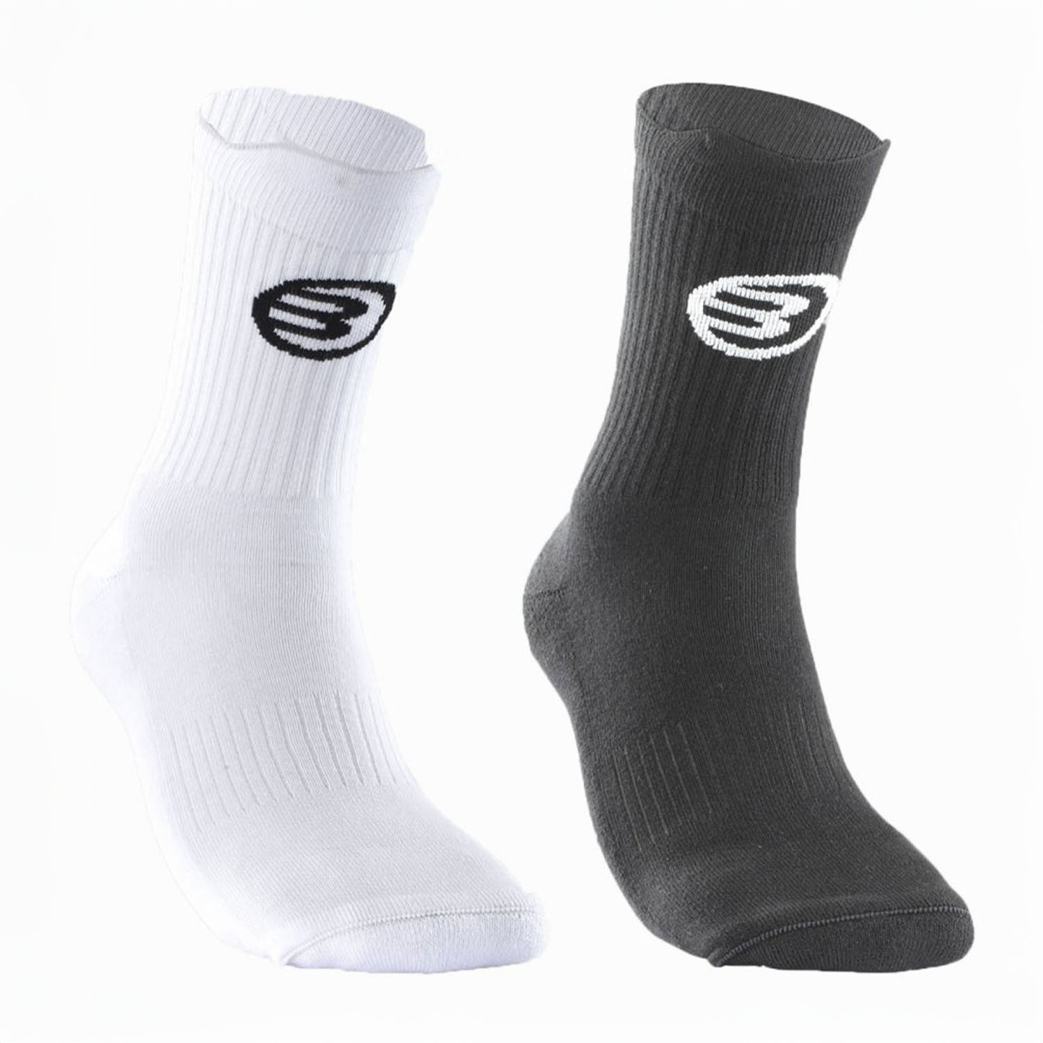 Bullpadel Pro x 2 Calze - White/Black