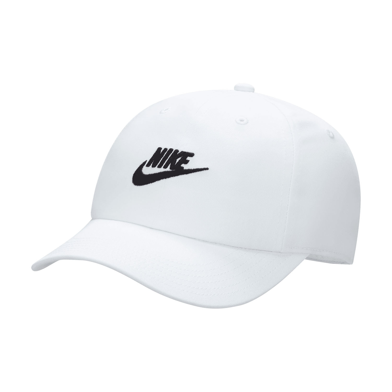 Nike Club Logo Cappello Bambini - White/Black