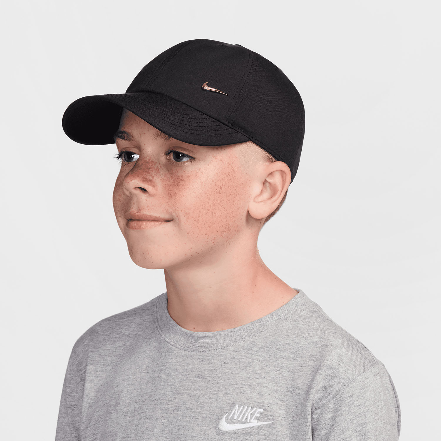 Nike Dri-FIT Club Gorra Niños - Black/Flat Gold