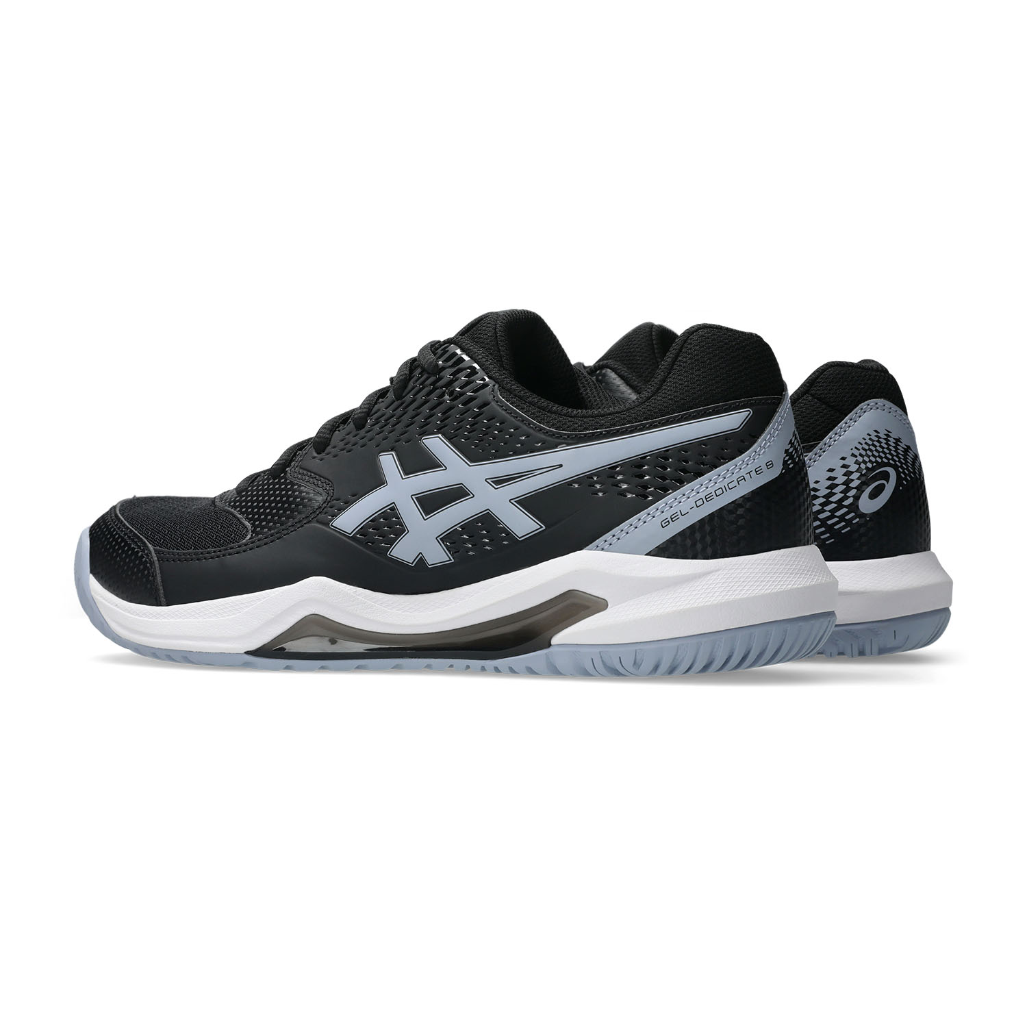 ASICS Gel Dedicate 8 - Black/Grey Blue