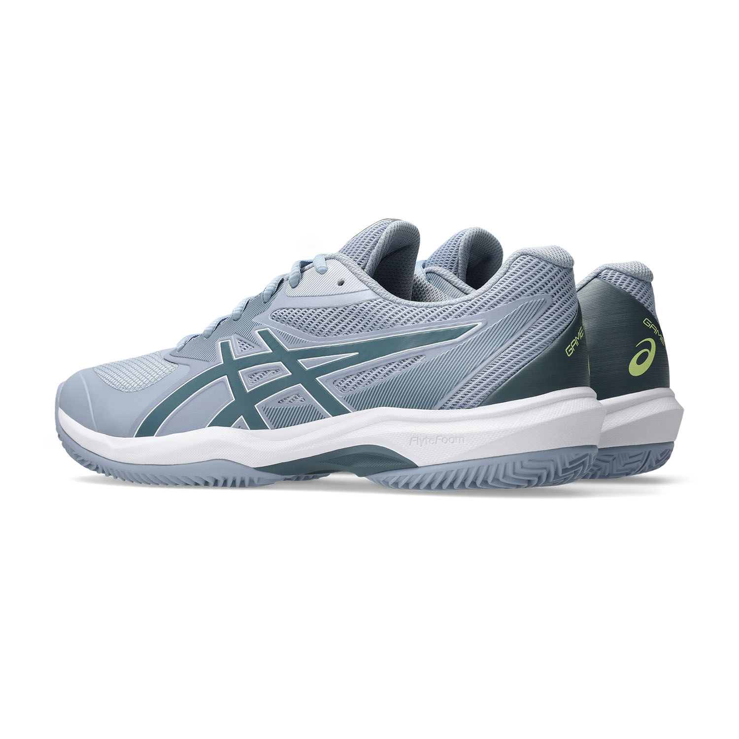 ASICS Game FF Clay/OC - Grey Blue/Ironclad