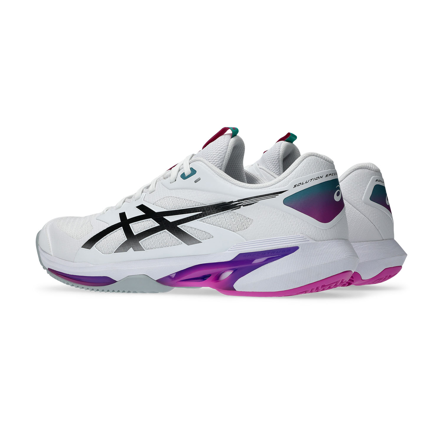 ASICS Solution Speed FF 4 Clay - White/Digital Sakura