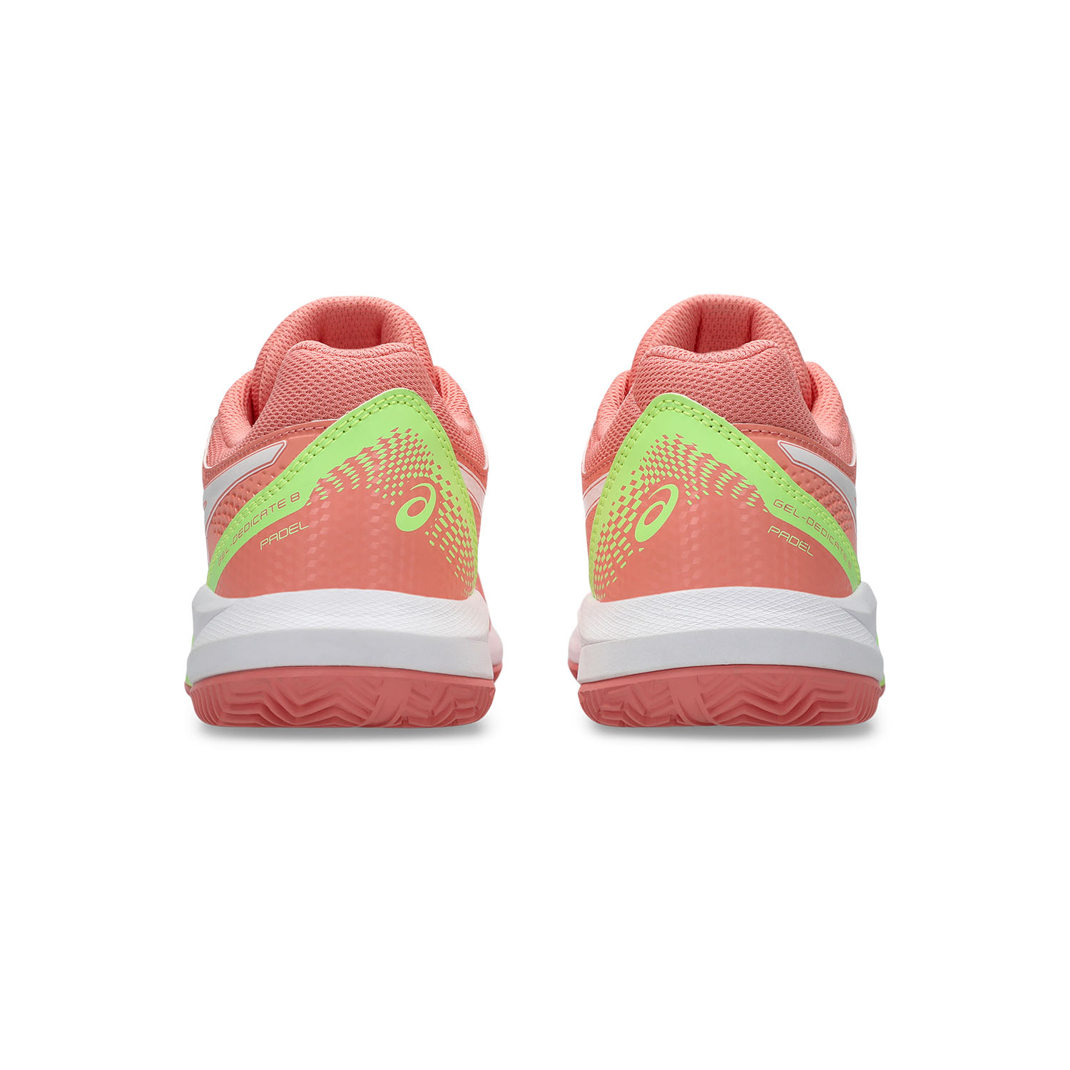 ASICS Gel Dedicate 8 Padel - Guava/White