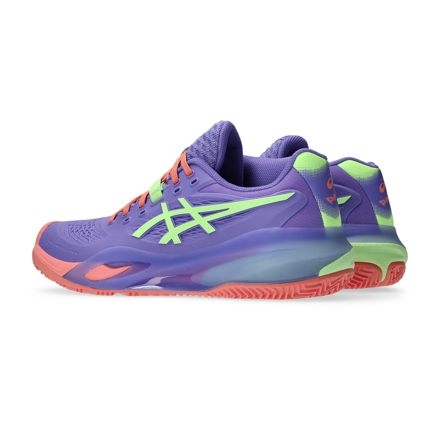 ASICS Gel Resolution X Padel - Amethyst/Illuminate Green
