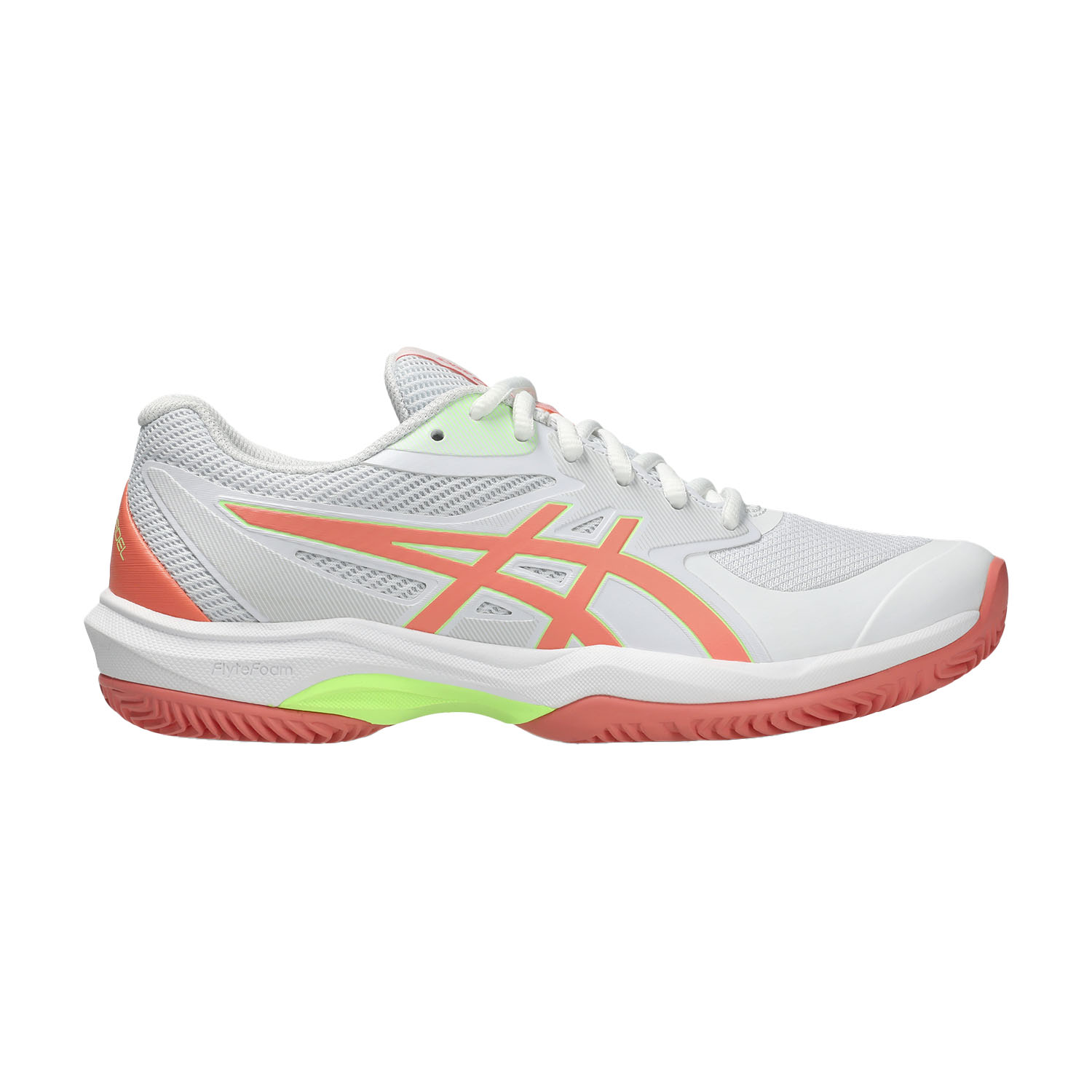 ASICS Game FF Padel - White/Guava