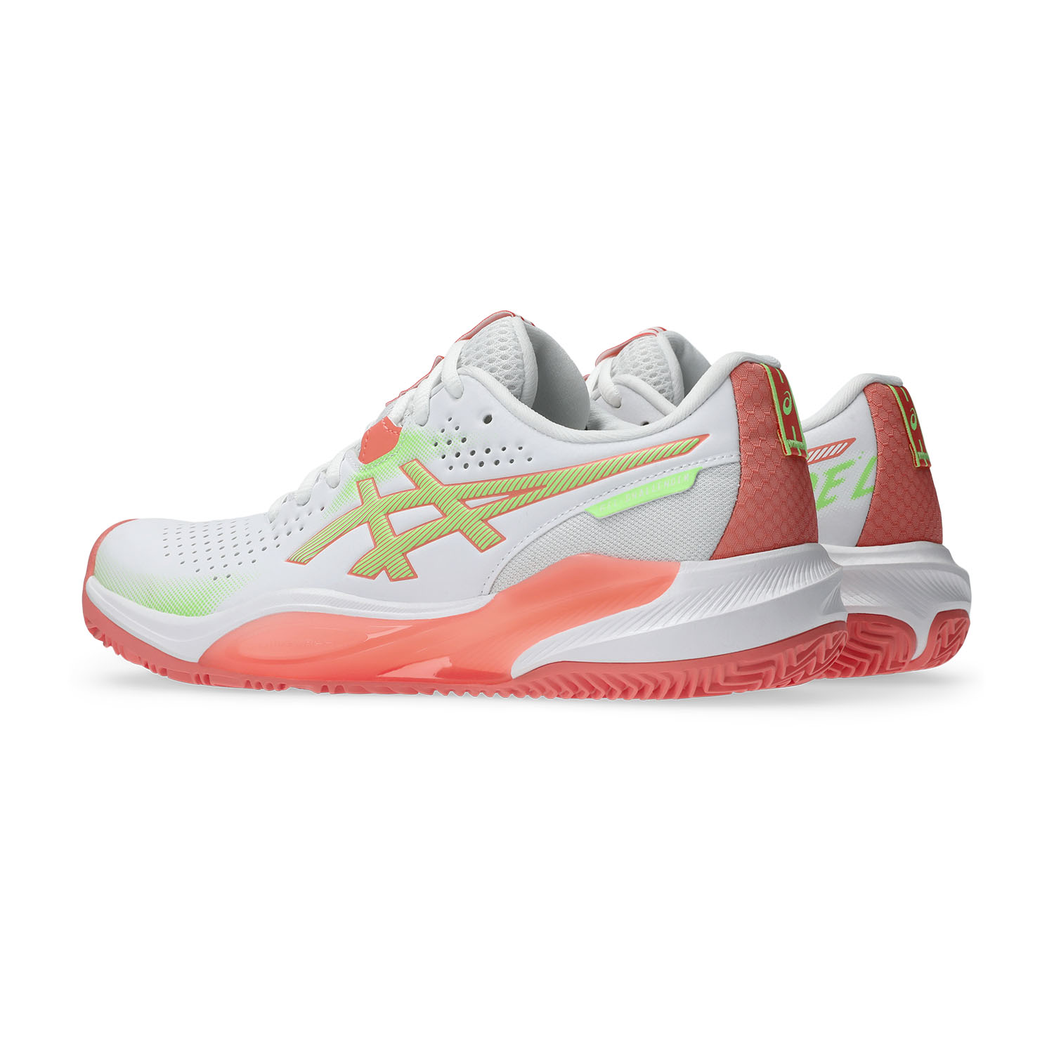 ASICS Gel Challenger 15 Padel - White/Guava