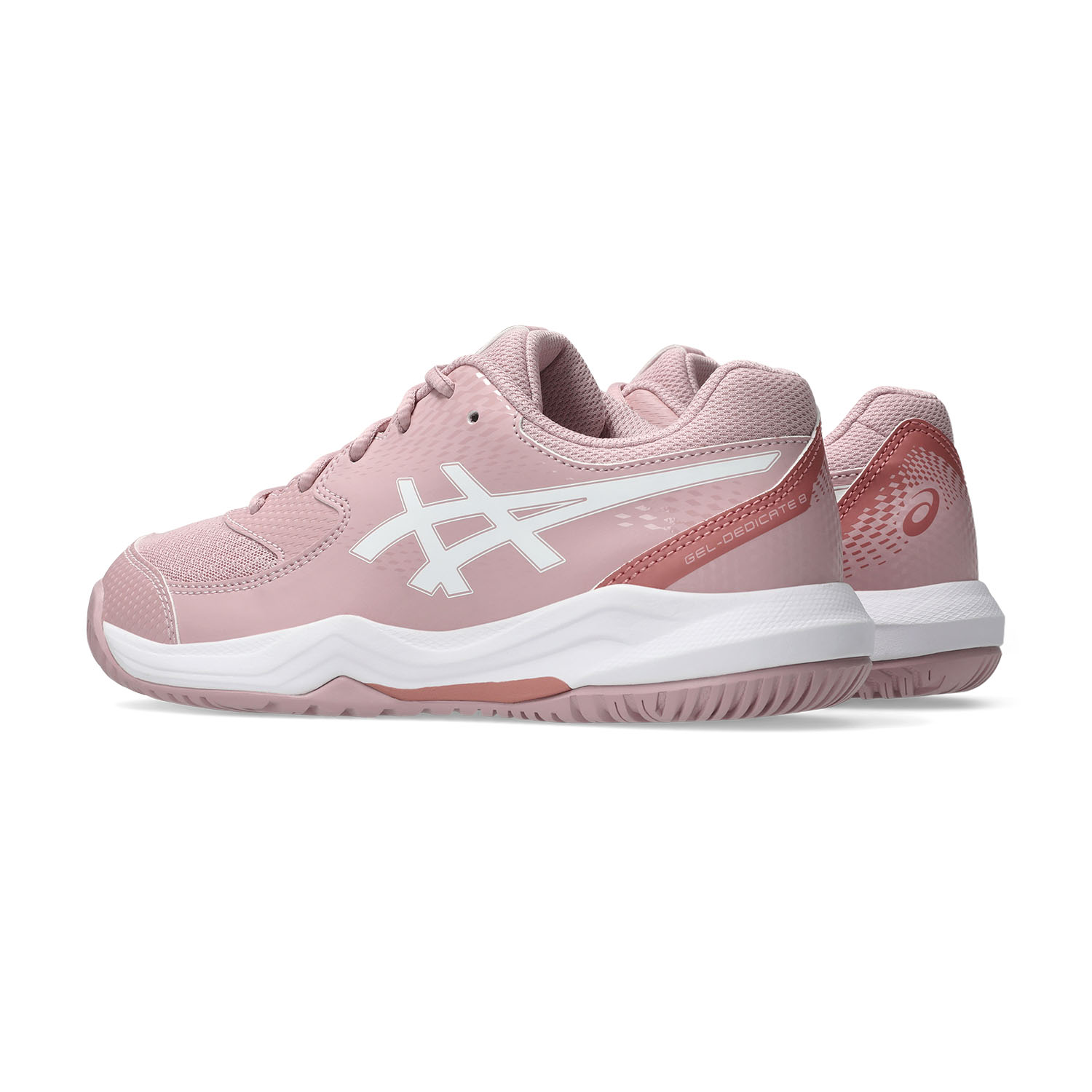 ASICS Gel Dedicate 8 GS Junior - Morganite/White