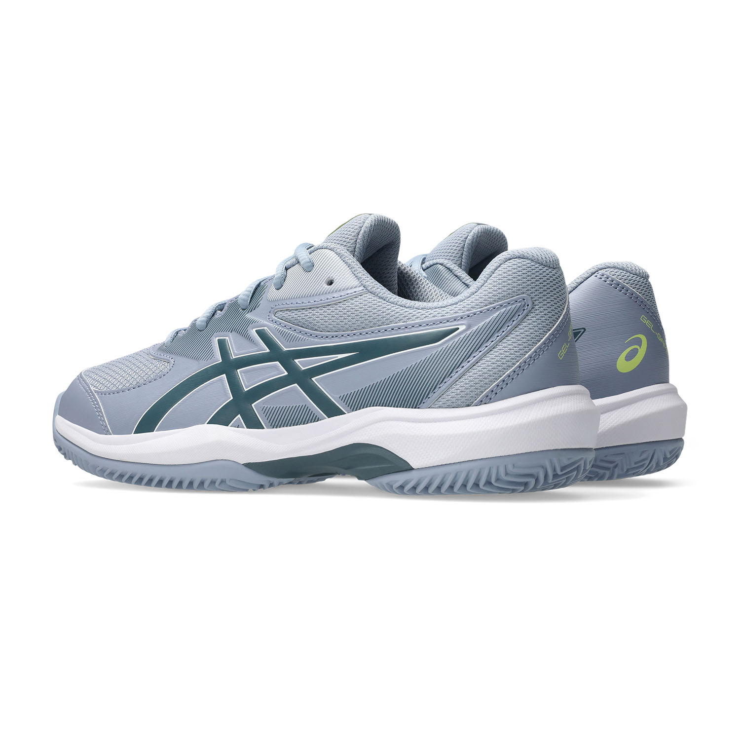 ASICS Gel Game GS Clay/OC Junior - Grey Blue/Ironclad