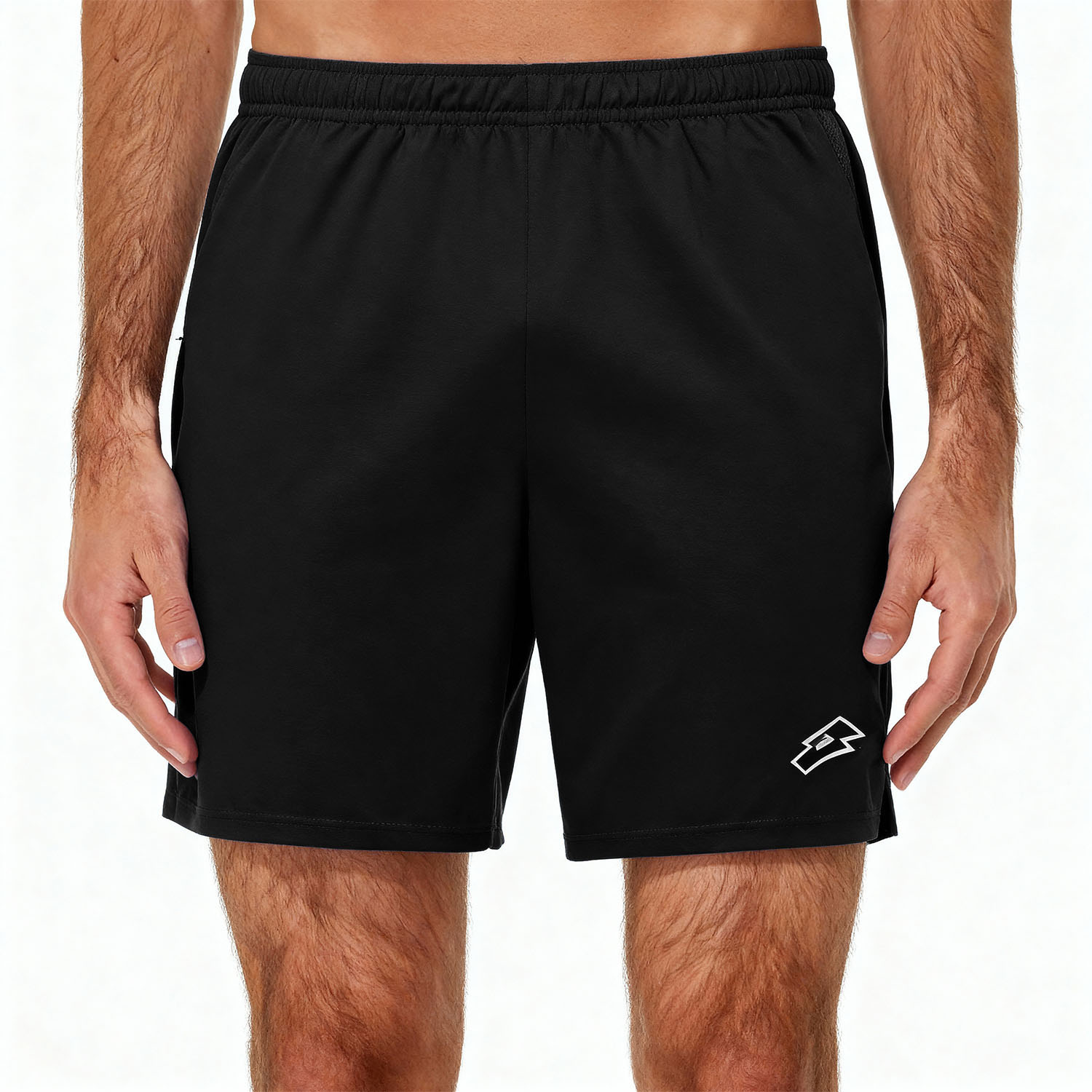 Lotto Squadra III 9in Shorts - All Black