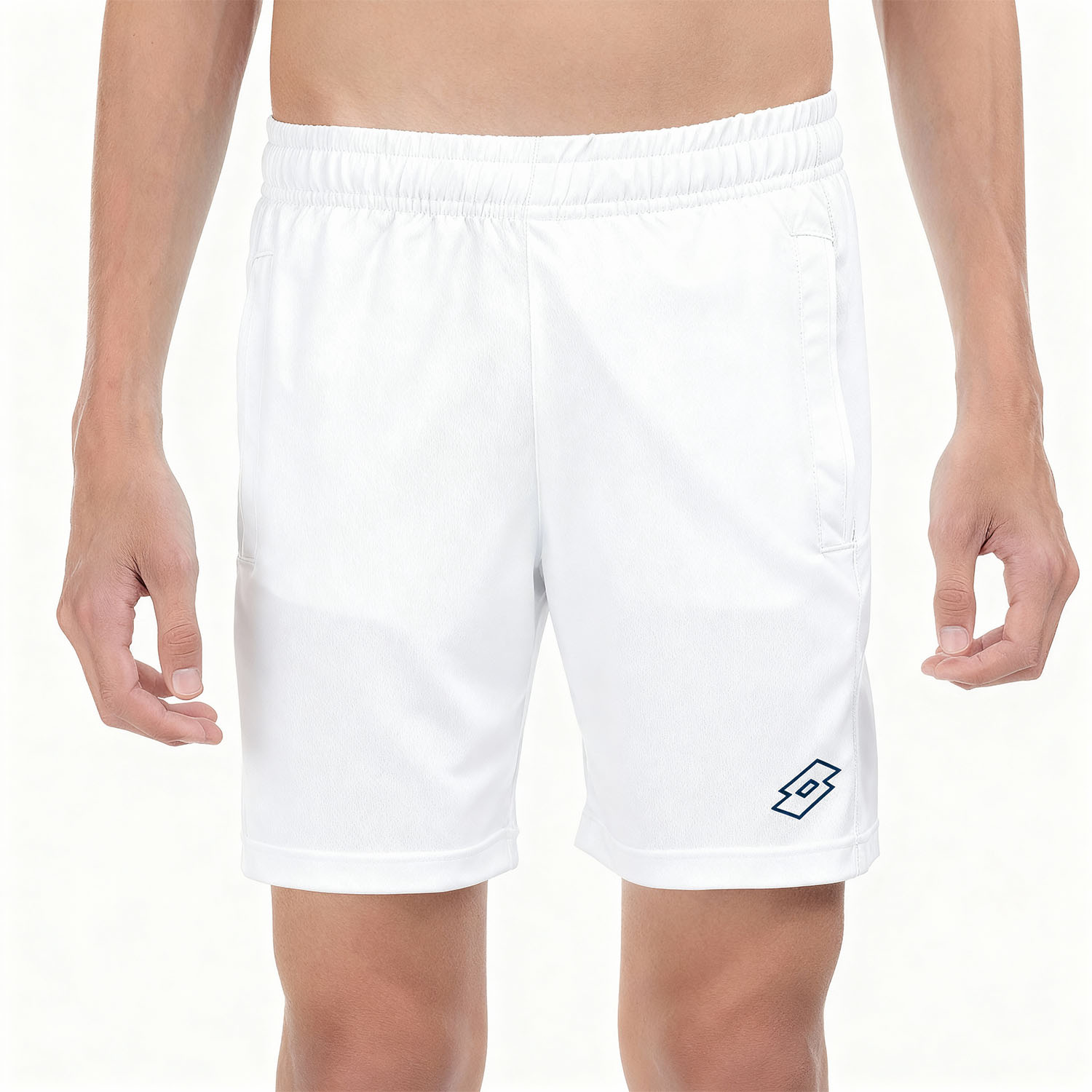 Lotto Squadra III 5.5in Shorts Boy - Bright White