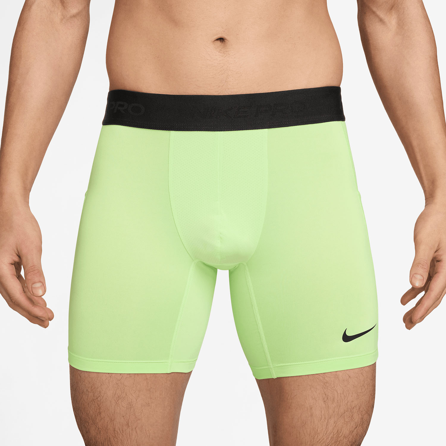 Nike Dri-FIT Pro Short Tights - Light Liquid Lime/Black