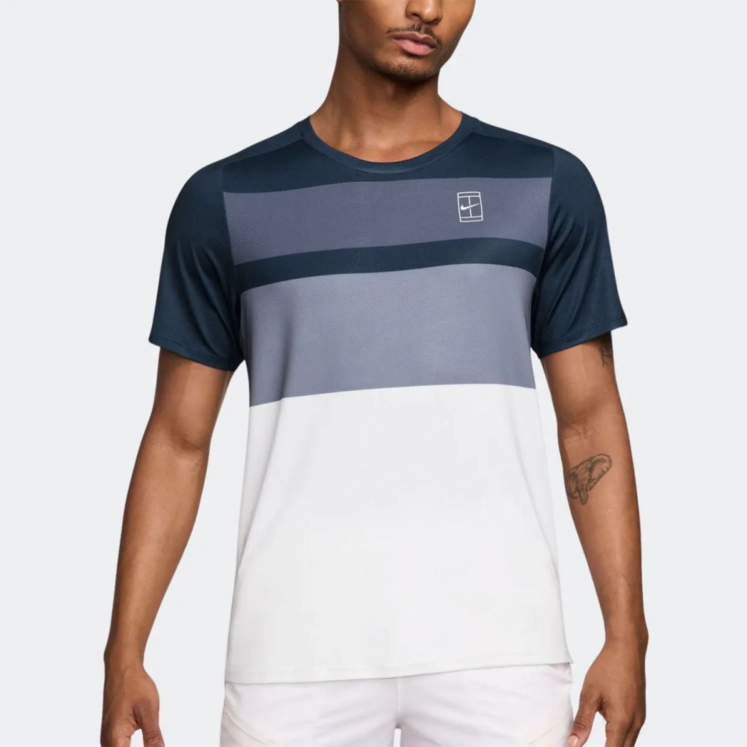 Nike Court Advantage Camiseta - Armory Navy/White