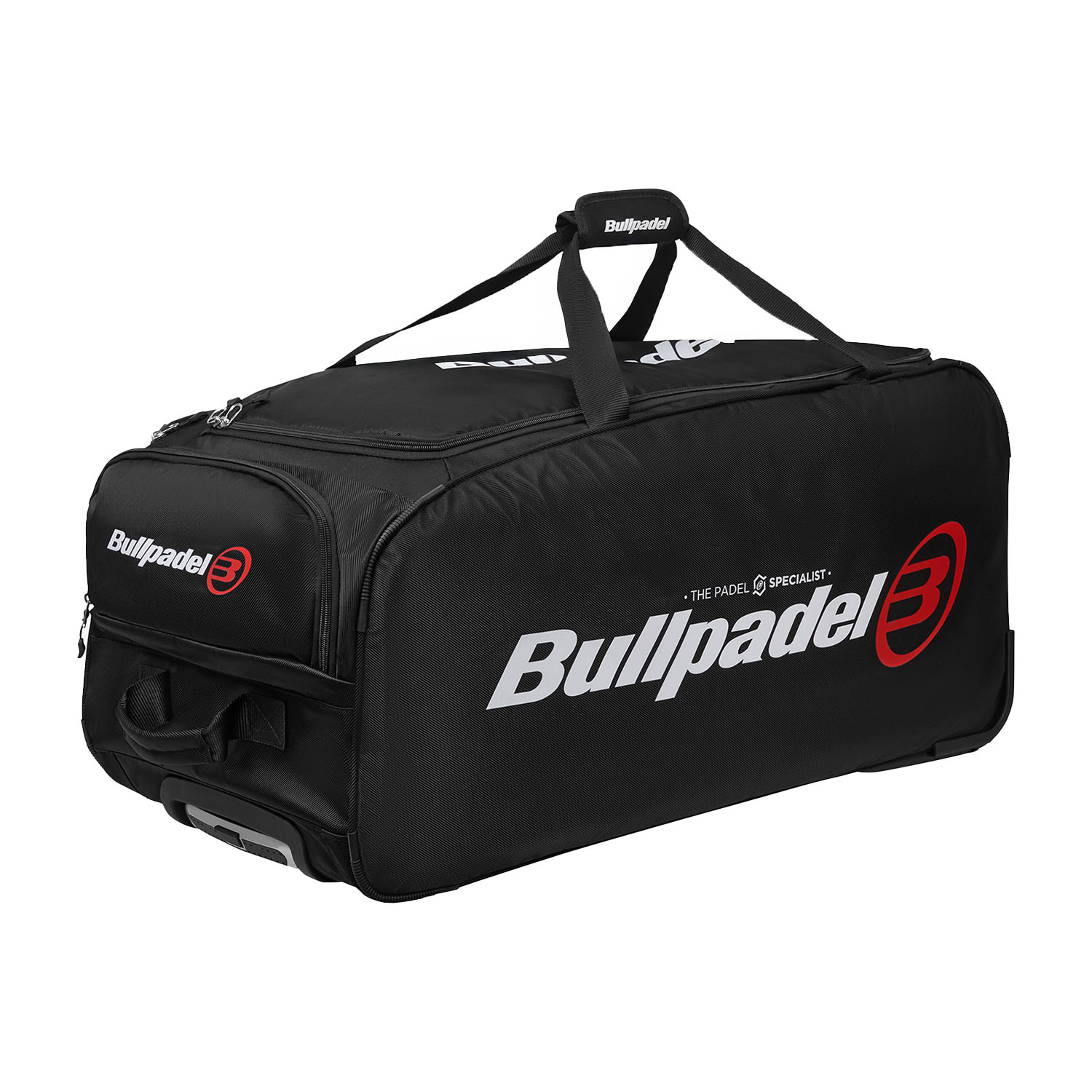 Bullpadel Pro Tech Trolley - Negro
