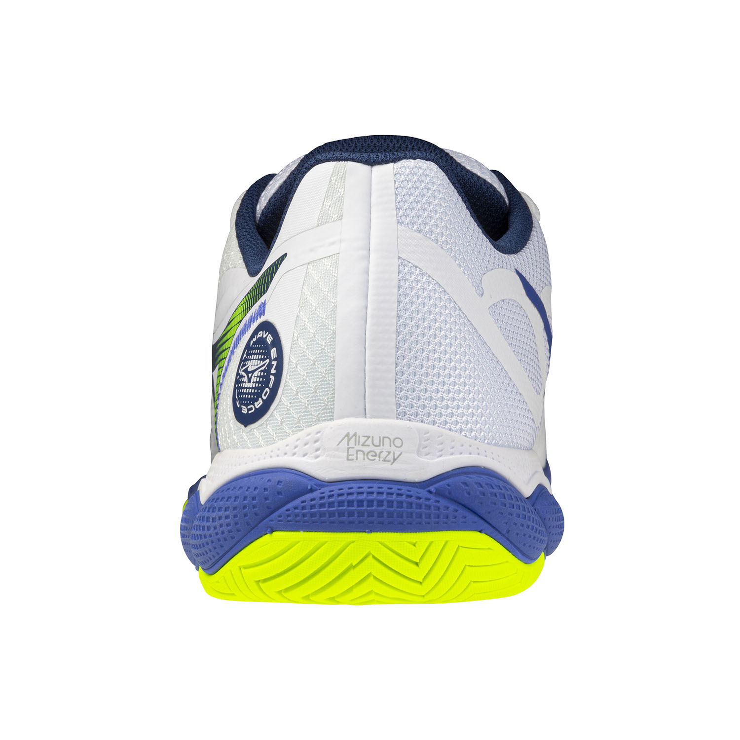 Mizuno Wave Enforce Court AC - White/Dazzling Blue/Lightning Yellow
