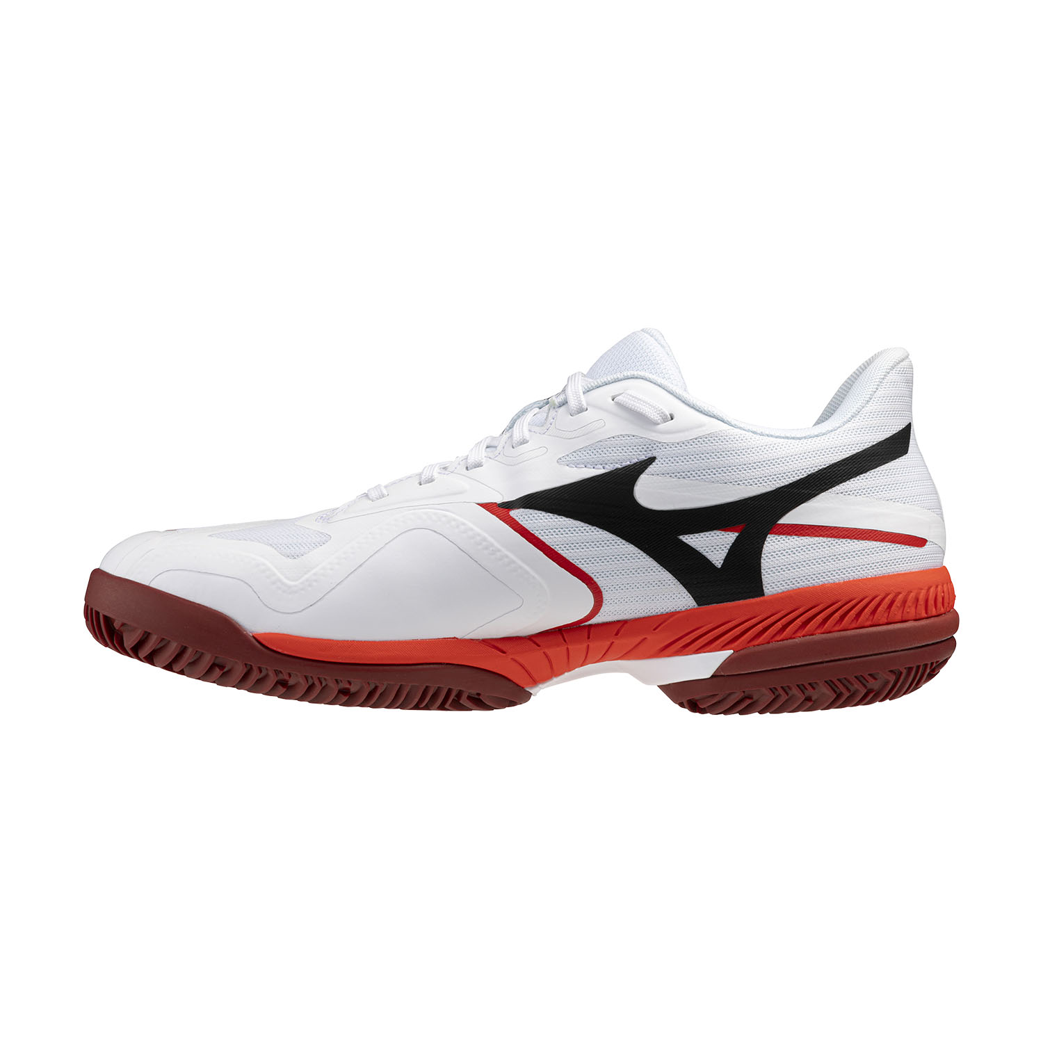 Mizuno Wave Exceed Court Clay - Fiery Red/White/Sun Dried Tomato