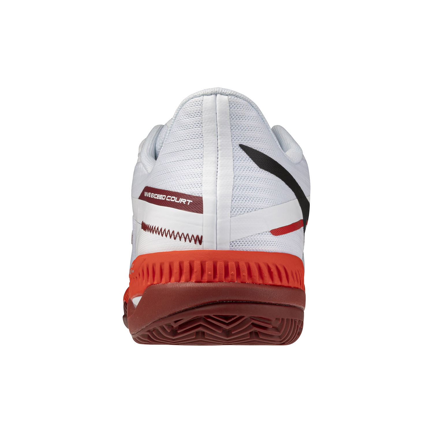 Mizuno Wave Exceed Court Clay - Fiery Red/White/Sun Dried Tomato