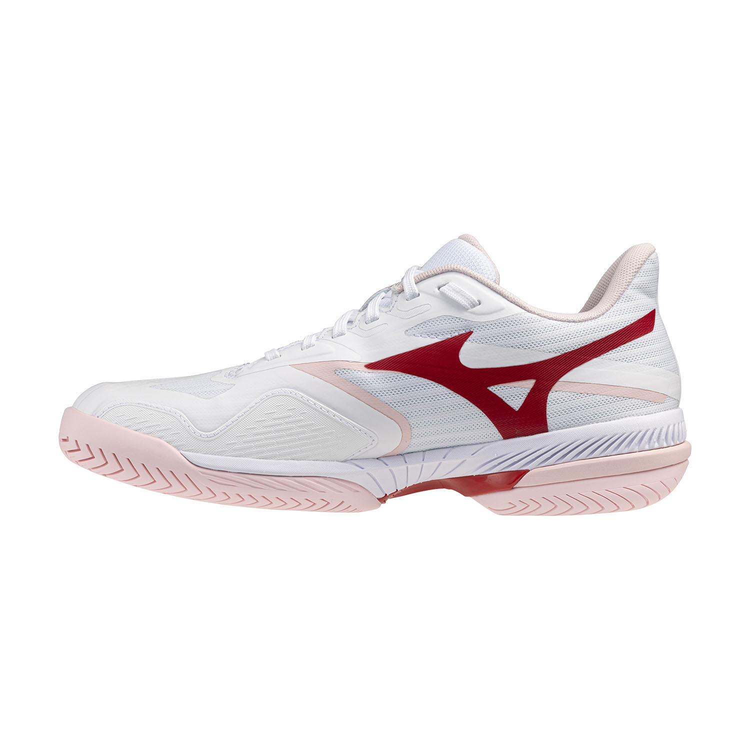 Mizuno Wave Exceed Court Clay - White/Pinkesque/Barbados Cherry