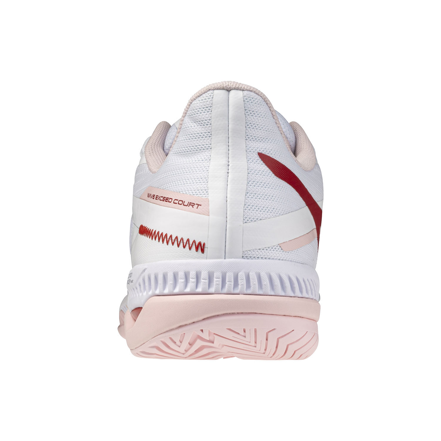 Mizuno Wave Exceed Court Clay - White/Pinkesque/Barbados Cherry
