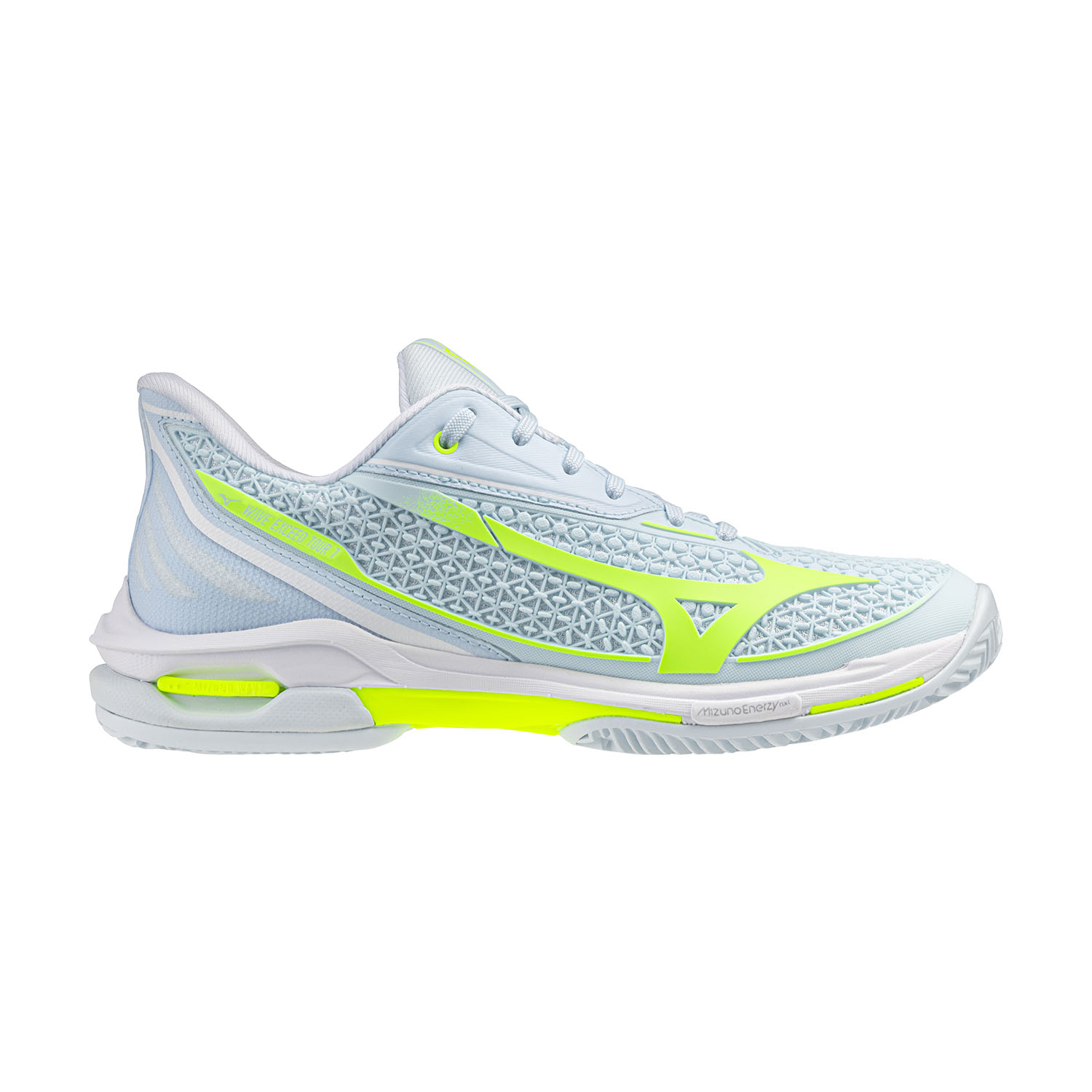 Mizuno Wave Exceed Tour 7 Clay - Ice Water/Lightning Yellow/White