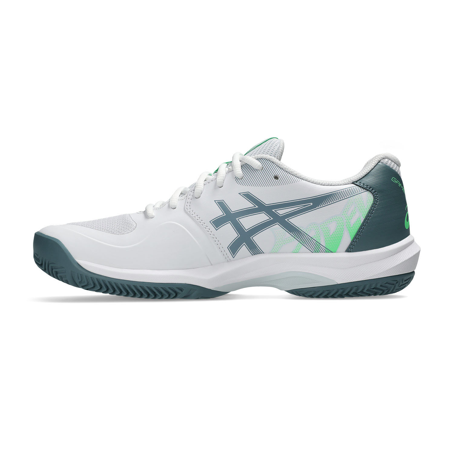 ASICS Game FF Padel - White/Misty Pine