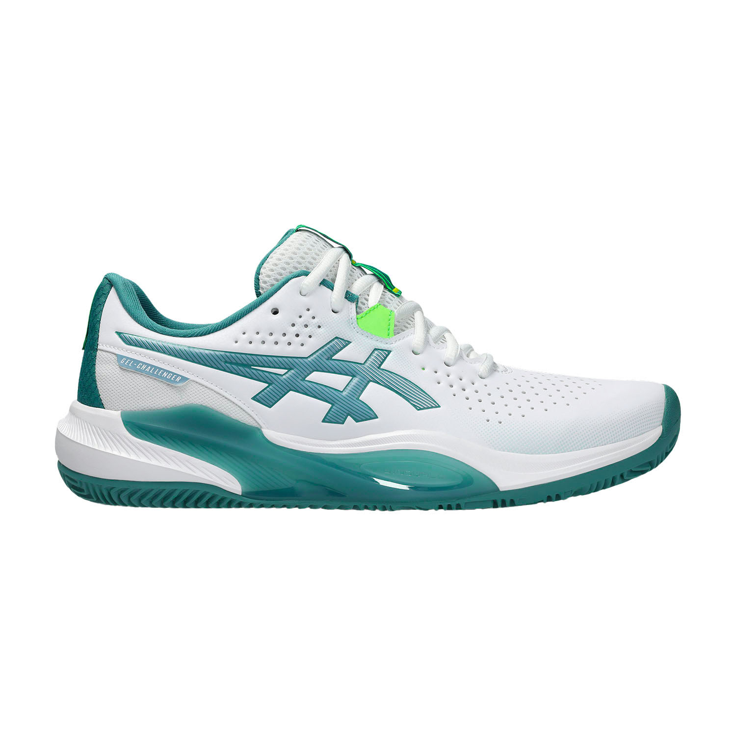 ASICS Gel Challenger 15 Padel - White/Misty Pine