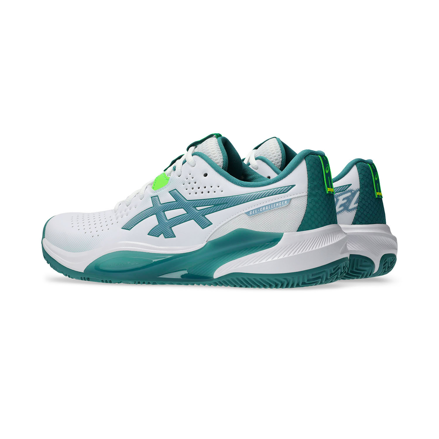 ASICS Gel Challenger 15 Padel - White/Misty Pine