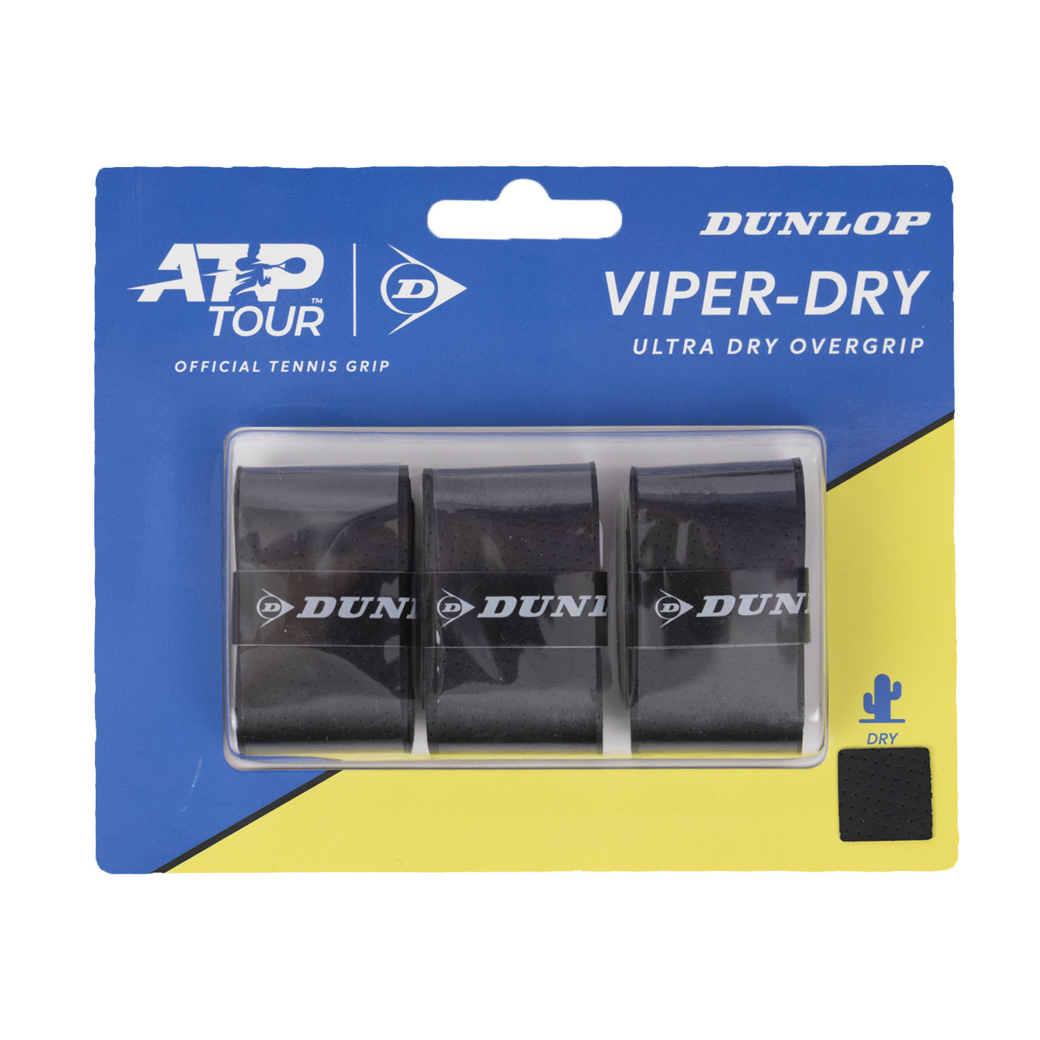 Dunlop ViperDry Overgrip x 3 - Black
