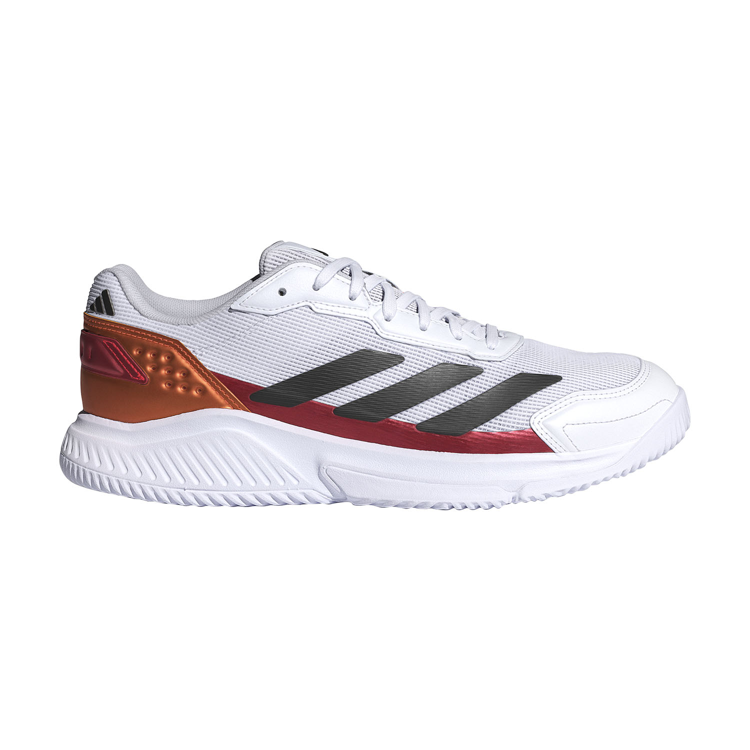 adidas Courtquick Padel - FTWR White/Core Black/Lucid Orange