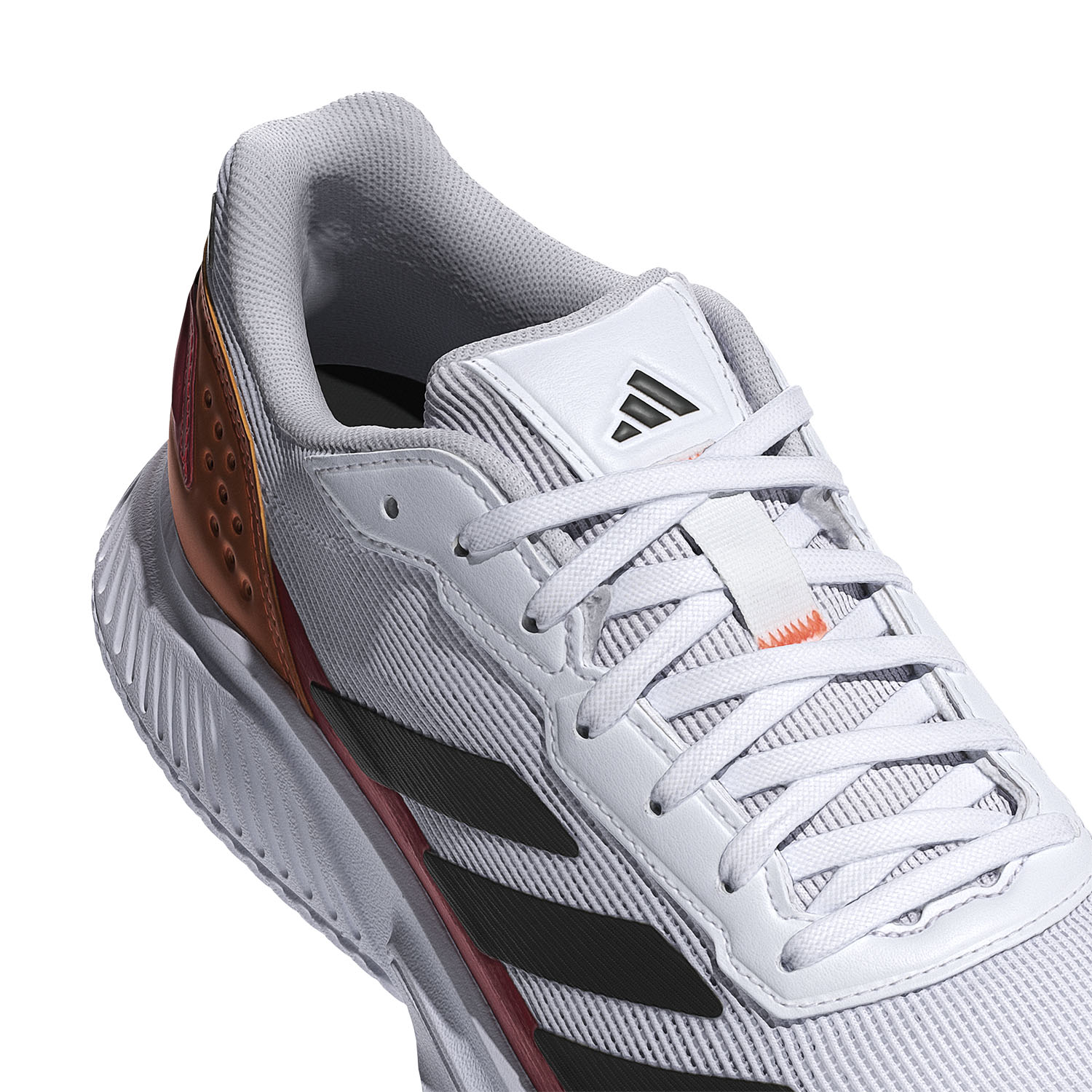 adidas Courtquick Padel - FTWR White/Core Black/Lucid Orange
