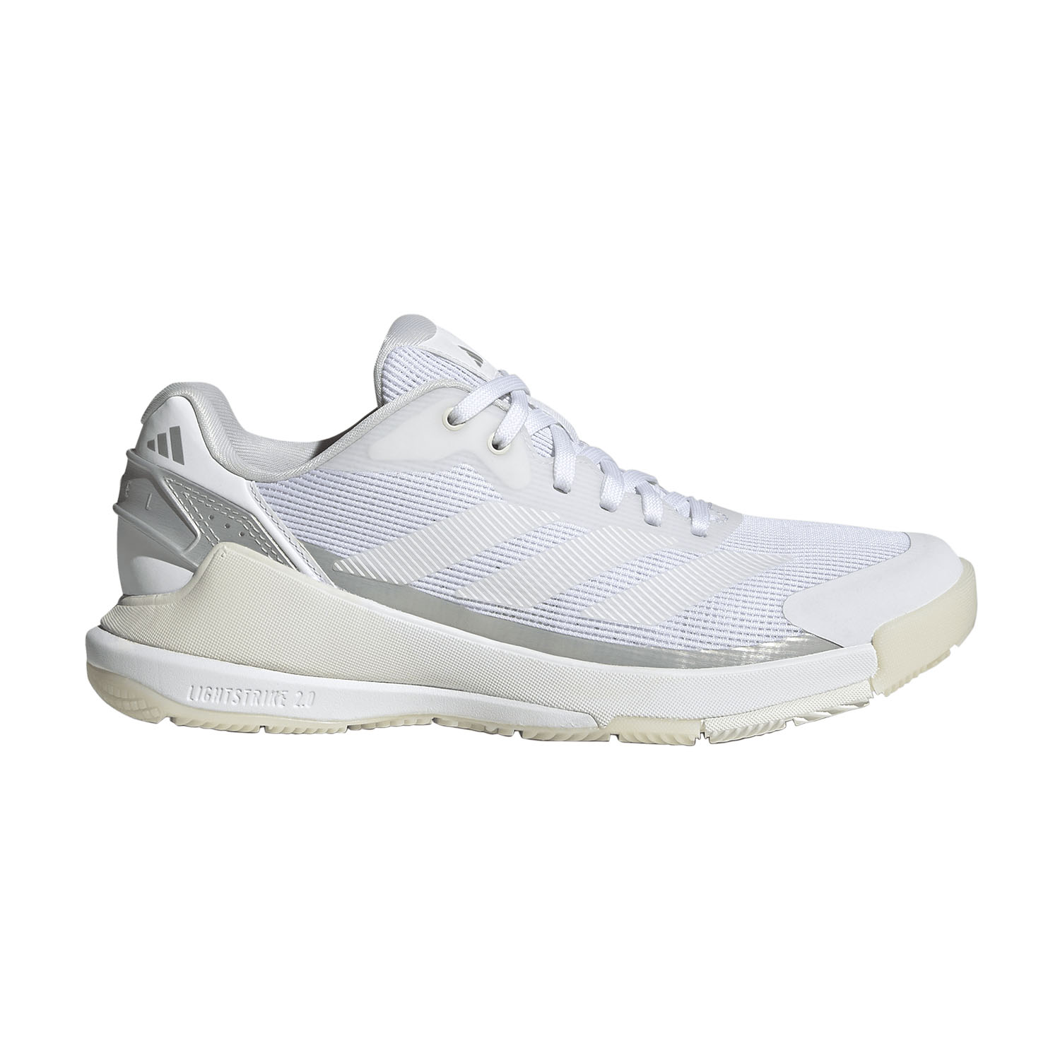 adidas Crazyquick LS Padel - FTWR White/Zero Metallic