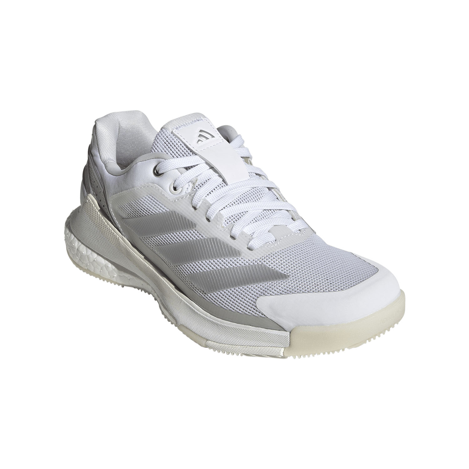 adidas Crazyquick Boost Padel - FTWR White/Silver Metallic/Zero Metallic