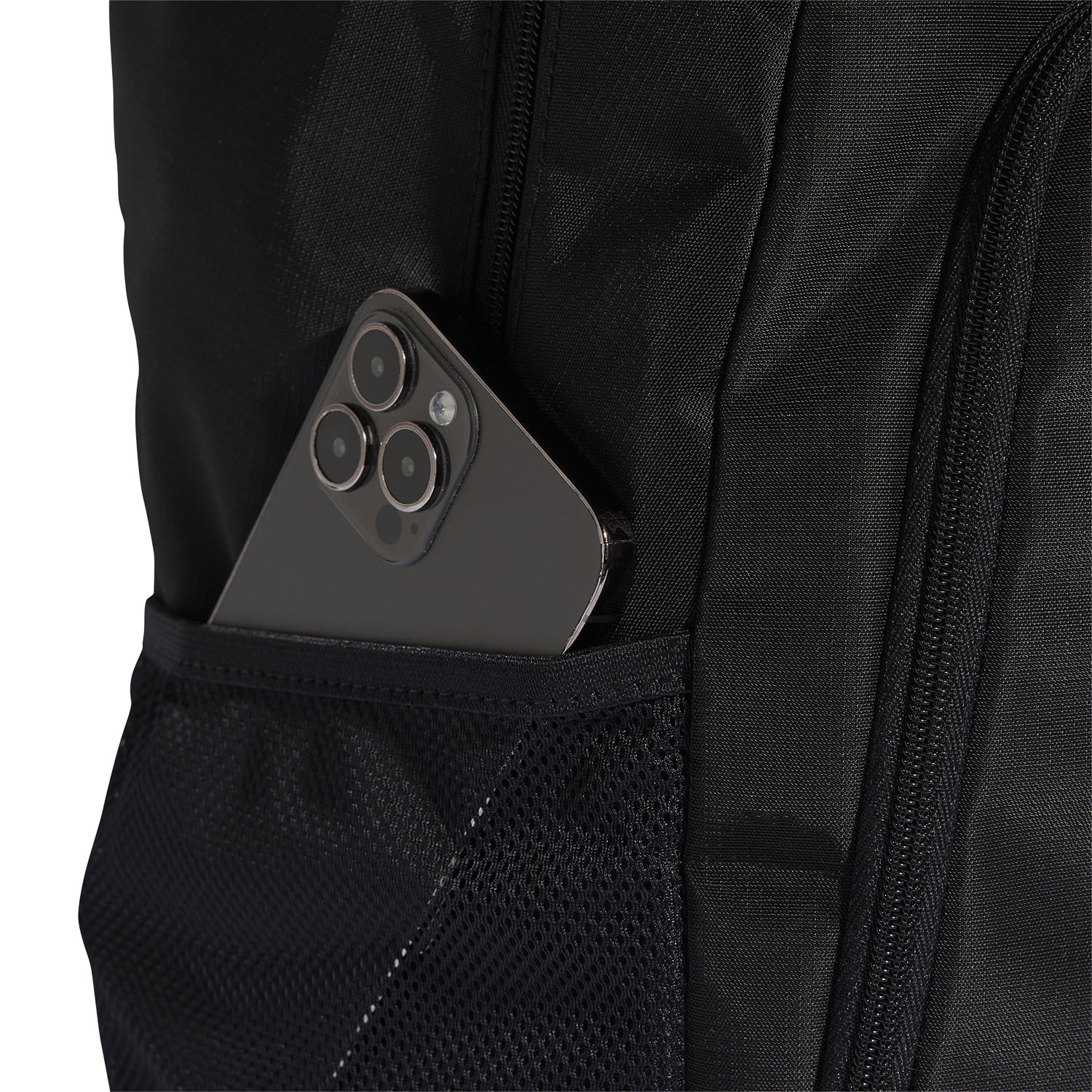 adidas Defender Backpack - Black/Silver Metallic