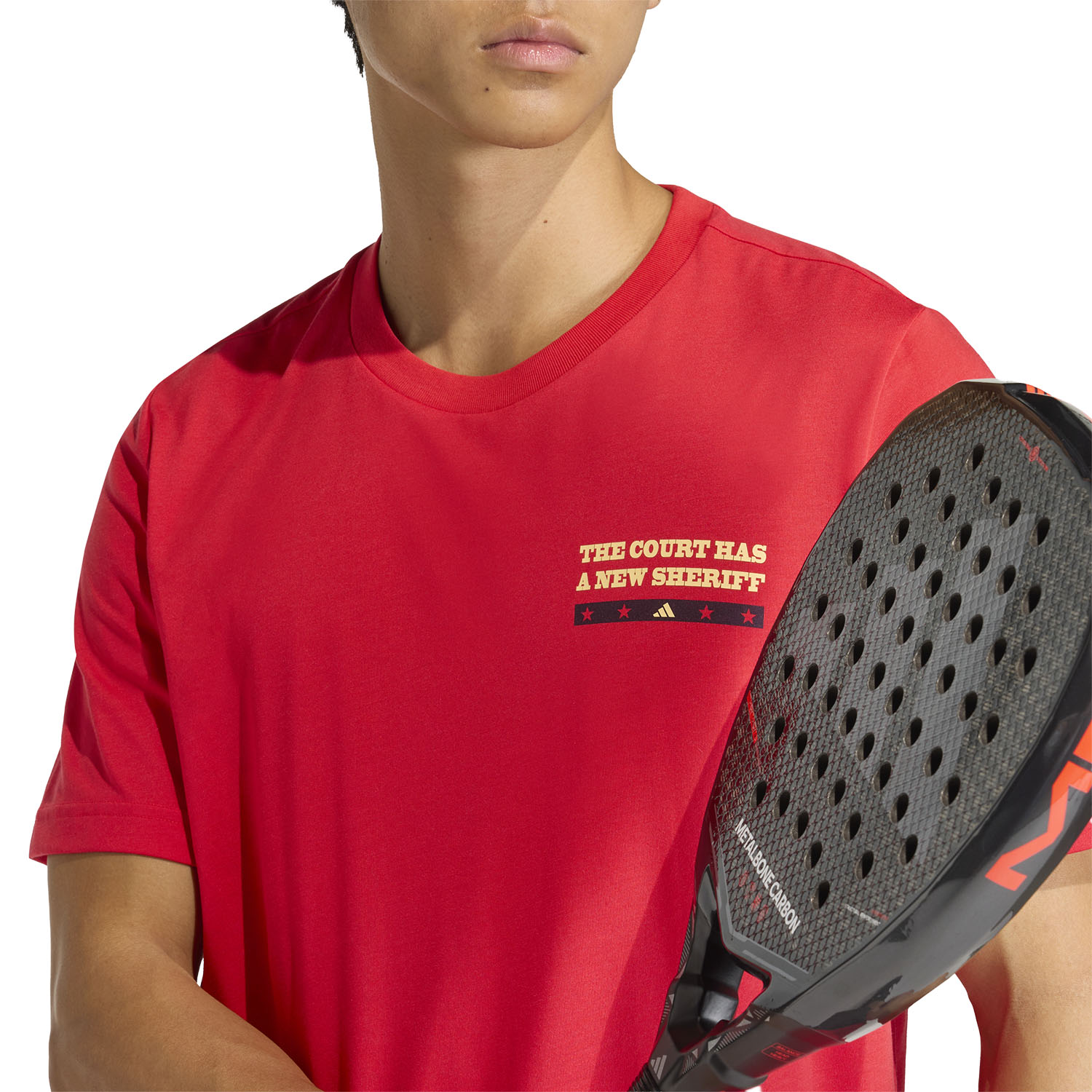 adidas Wanted T-Shirt - Pure Ruby