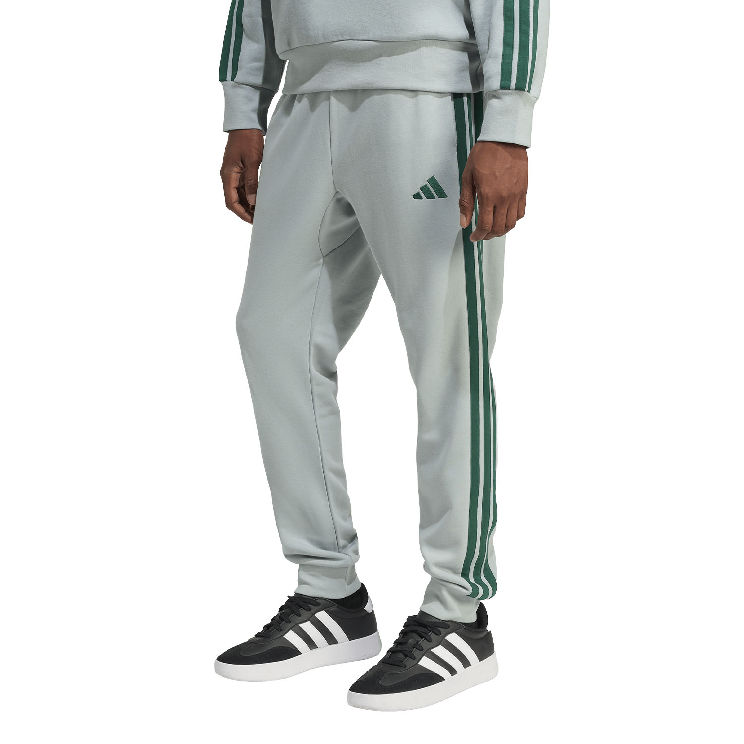 adidas Essential 3-Stripes Pantaloni - Wonder Sage/Collegiate Green