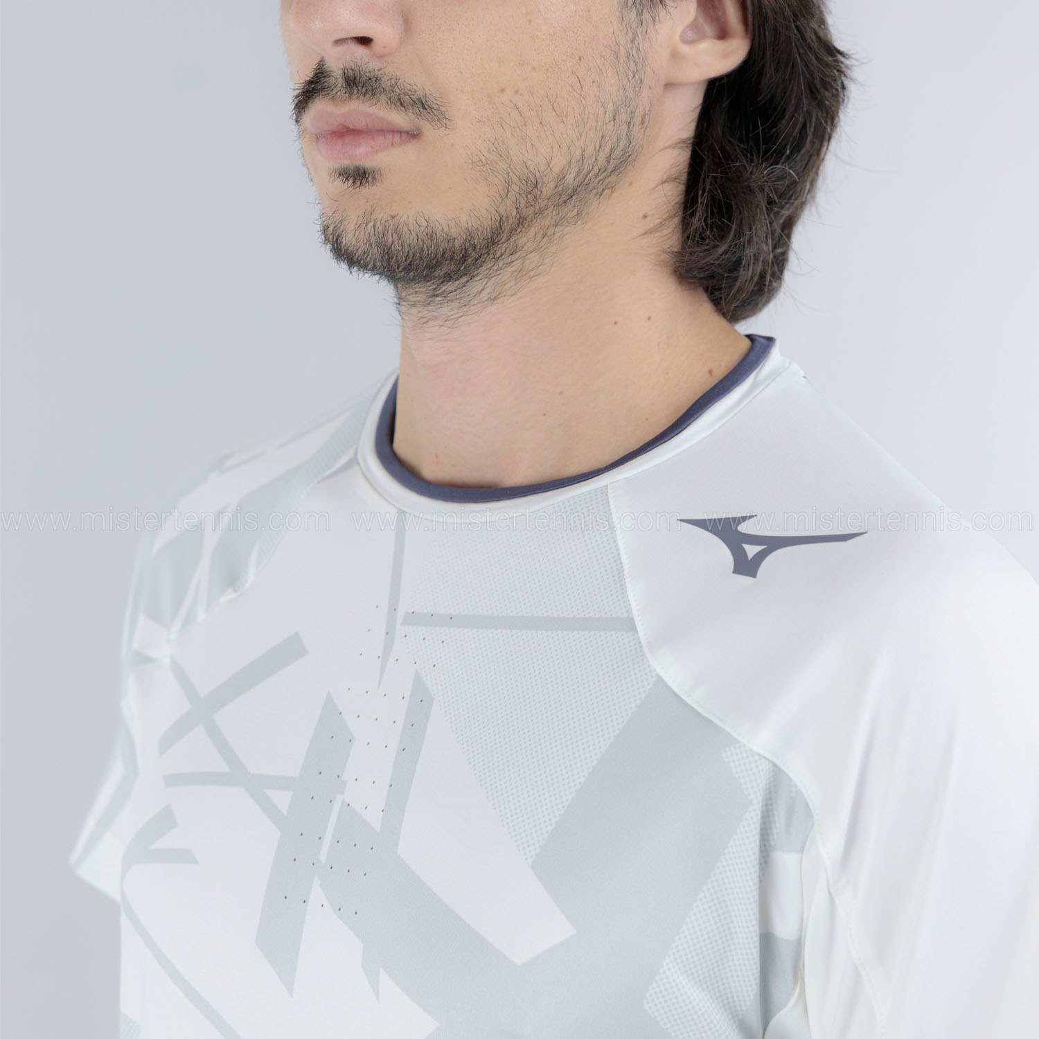 Mizuno Daybreakers Graphic Camiseta - White/Grey