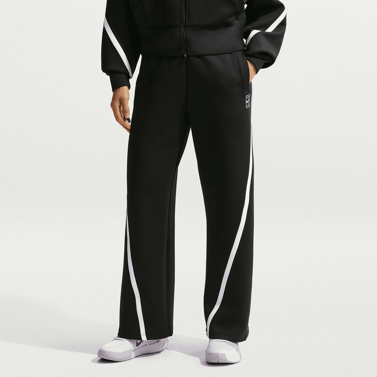 Nike Court Advantage Pantaloni - Black/White