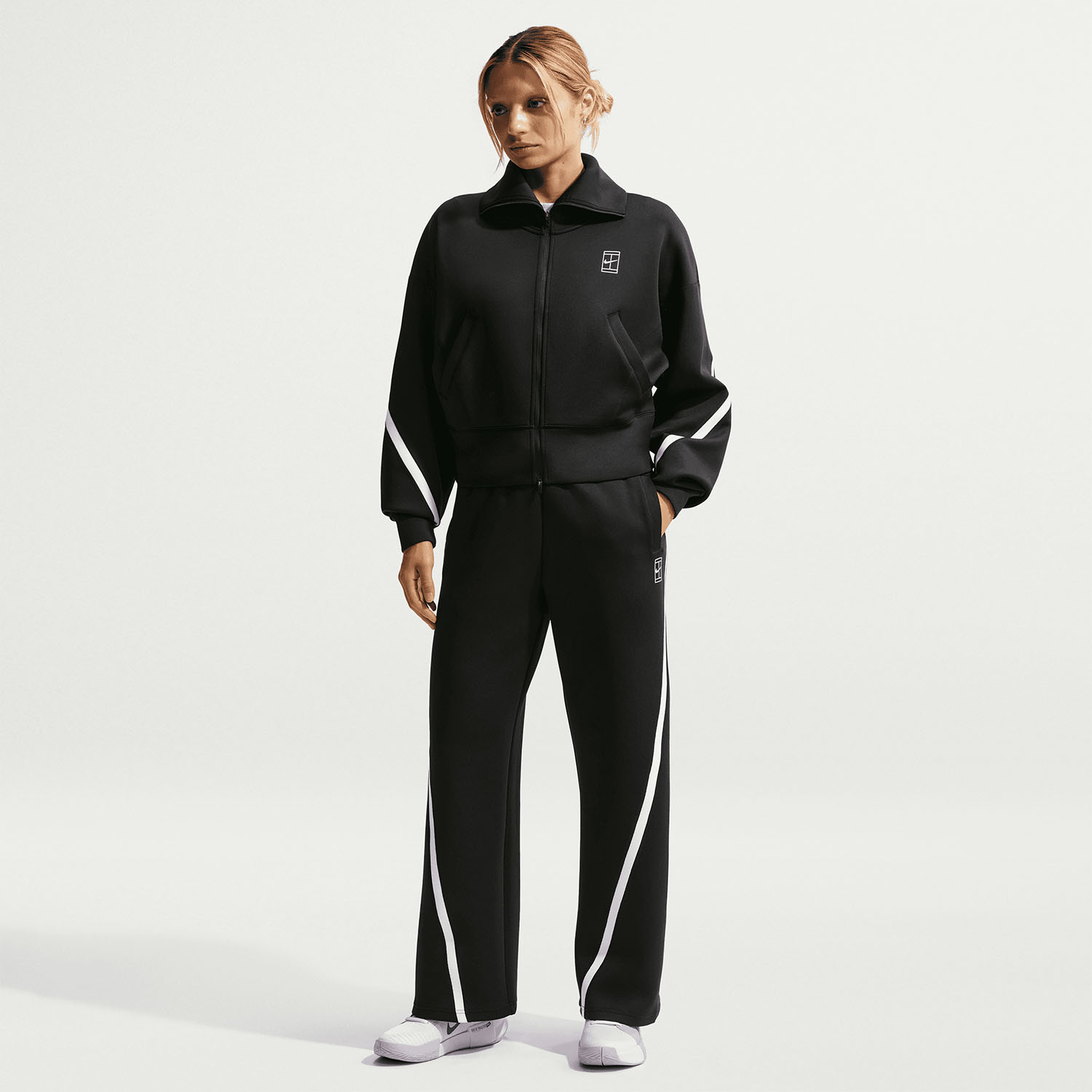 Nike Court Advantage Pantaloni - Black/White