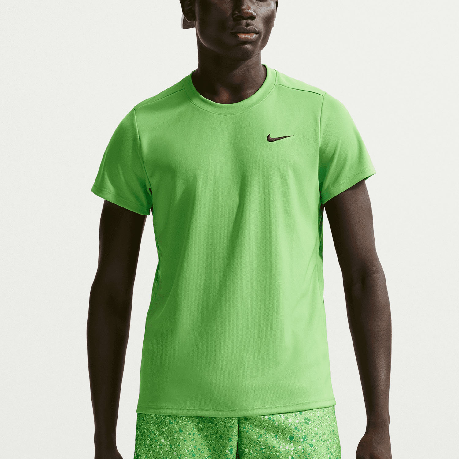 Nike Court Victory T-Shirt - Mean Green/Black