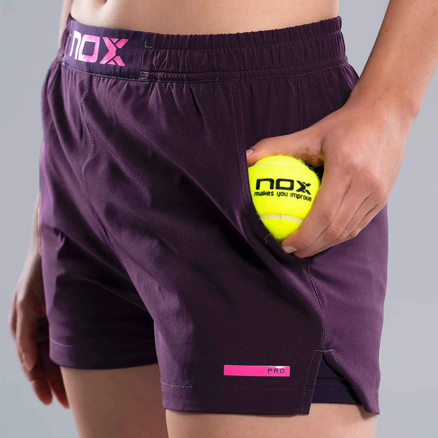 NOX Pro 2in Pantaloncini - Deep Purple